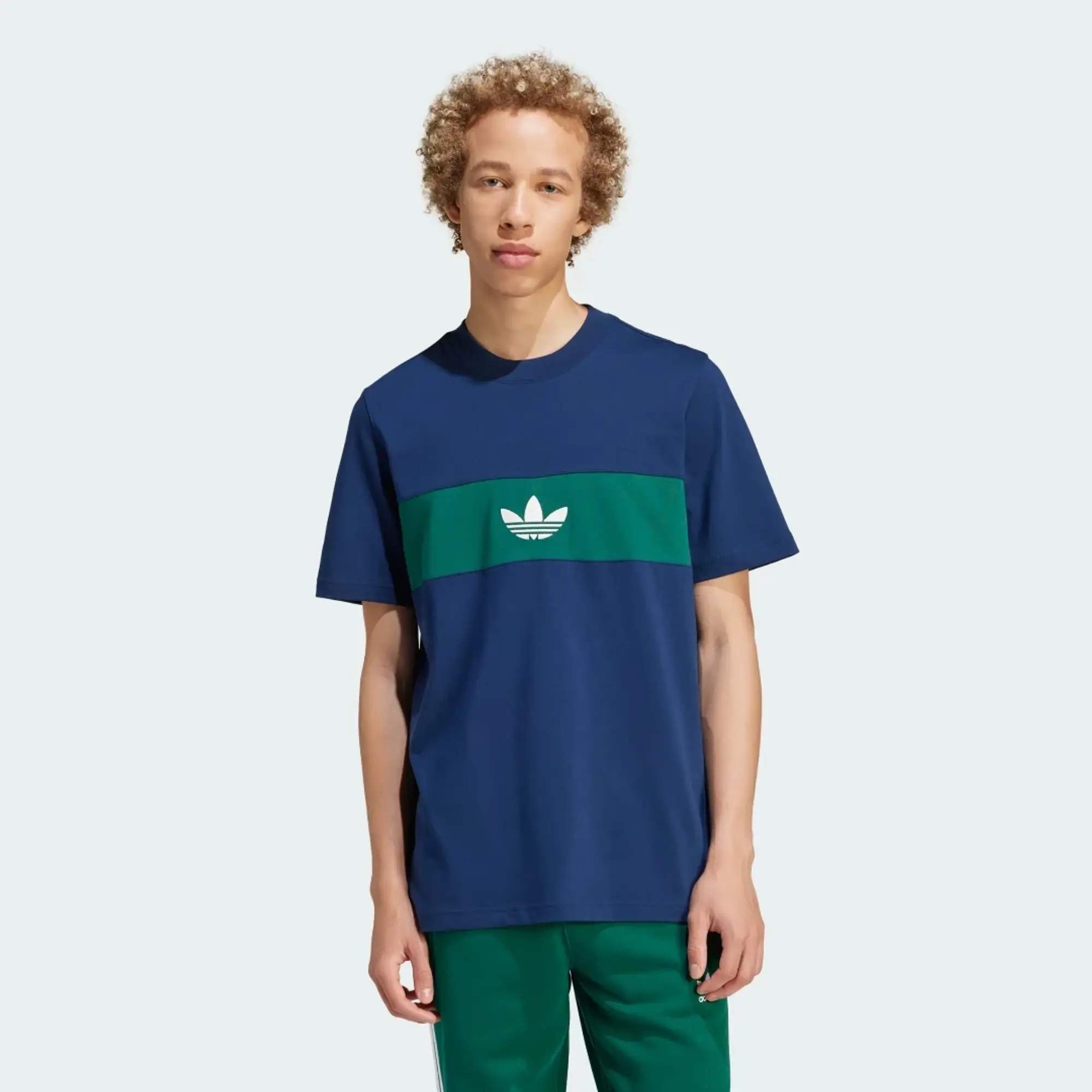 Adidas Originals Rifta Ny T-Shirt In Night Indigo-Navy