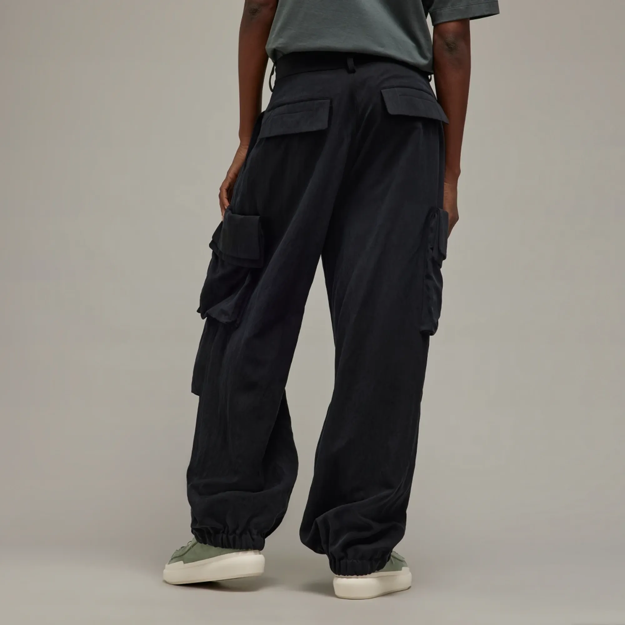 adidas Y-3 Classic Sport Uniform Cuffed Cargo Pants - Black | adidas ZA