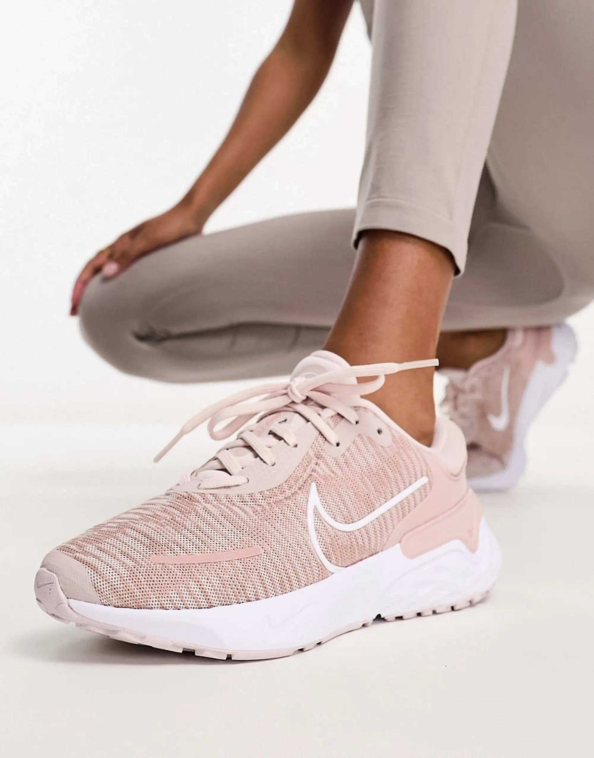 Nike Renew Run 4 Women's Road Running Shoes - Pink