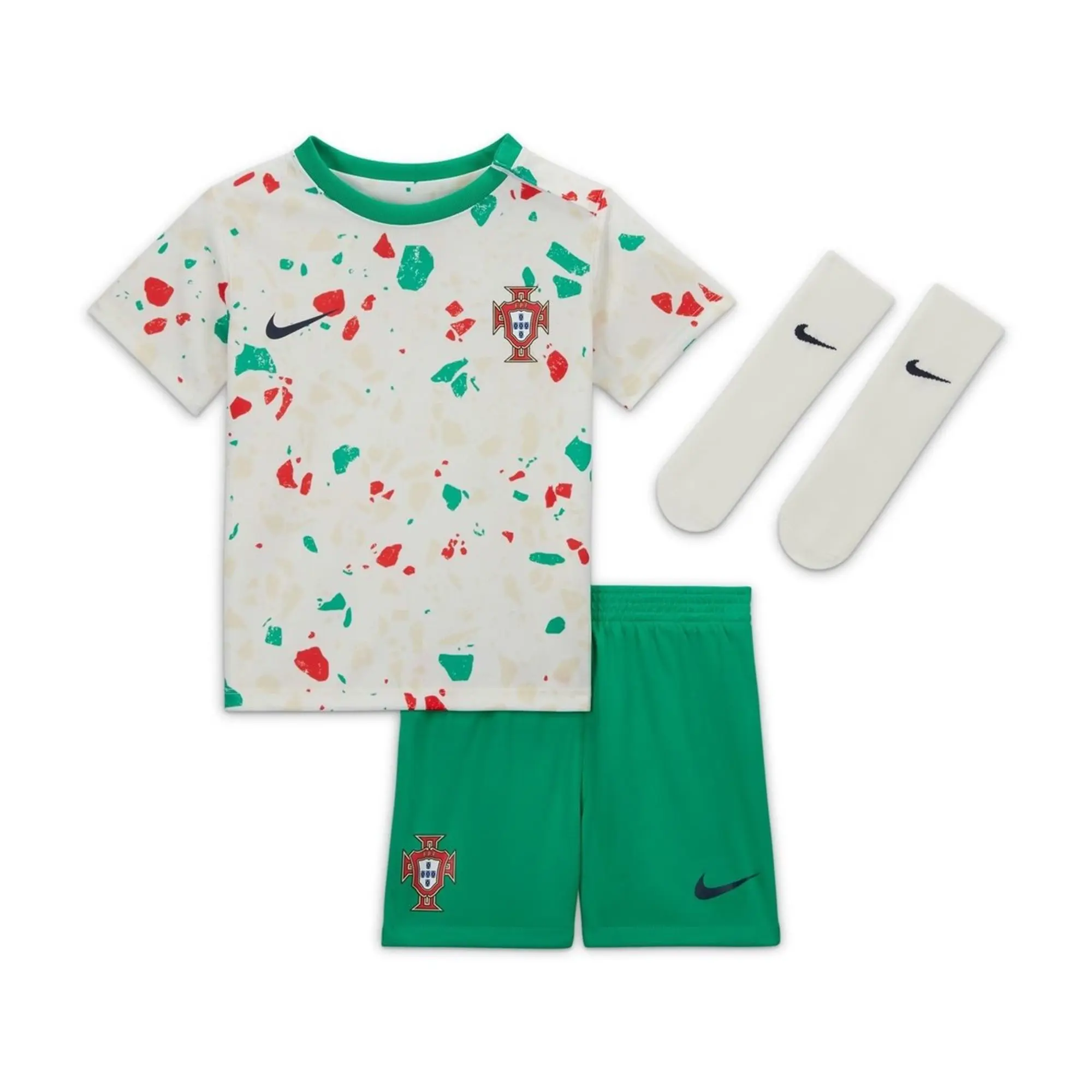 Nike Portugal Womens SS Away Mini Kit 2023