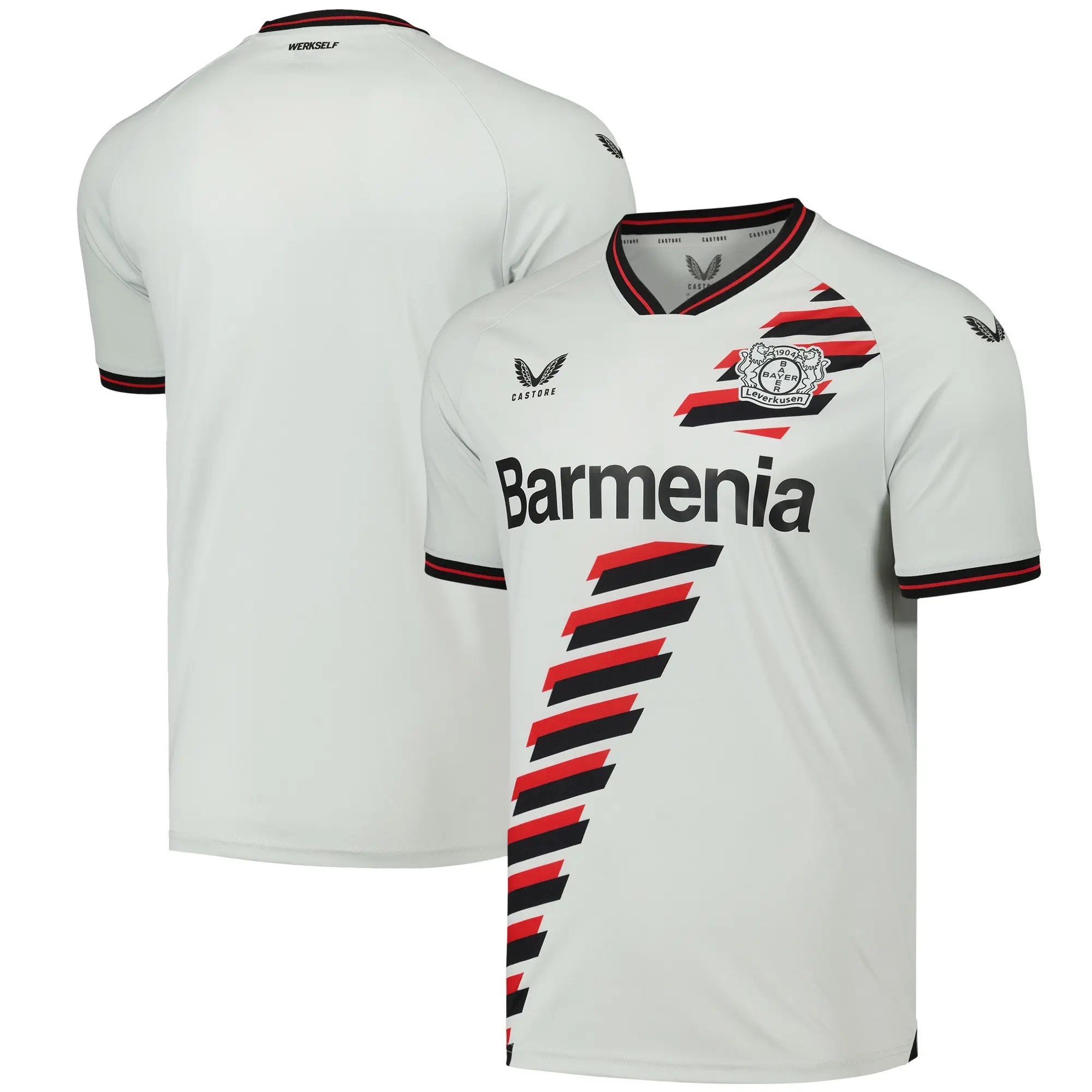 Castore Bayer Leverkusen Mens SS Away Shirt 2023/24