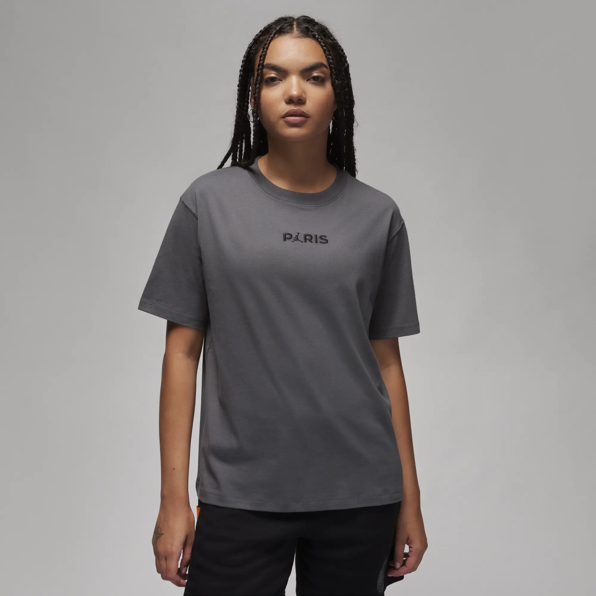 Nike Jordan Paris Saint-Germain Women's T-Shirt - Grey
