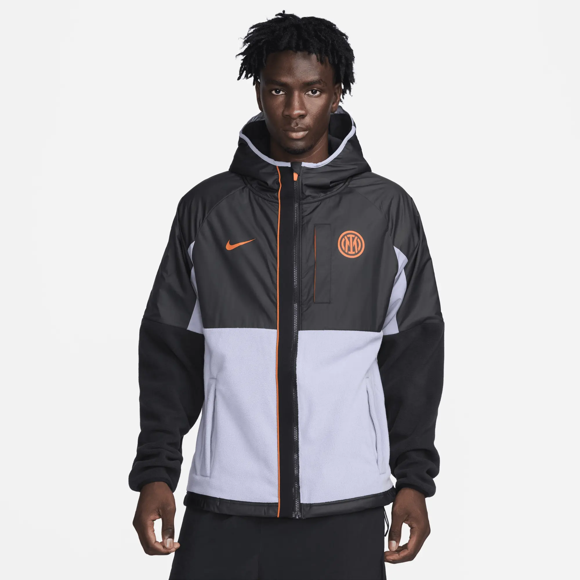 Nike Inter Jacket Winterized Awf - Black/Indigo Haze/Safety Orange - Black