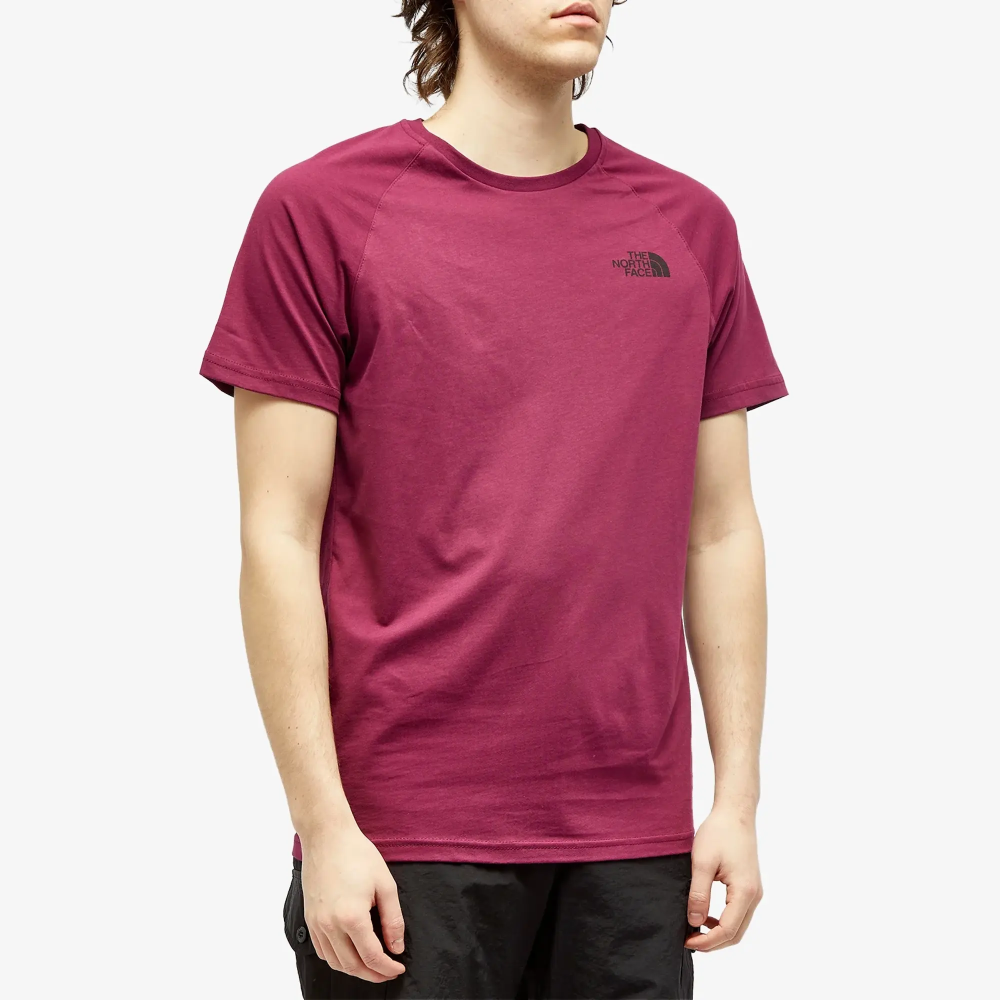 The North Face Short Sleeve Faces T-Shirt - Boysenberry