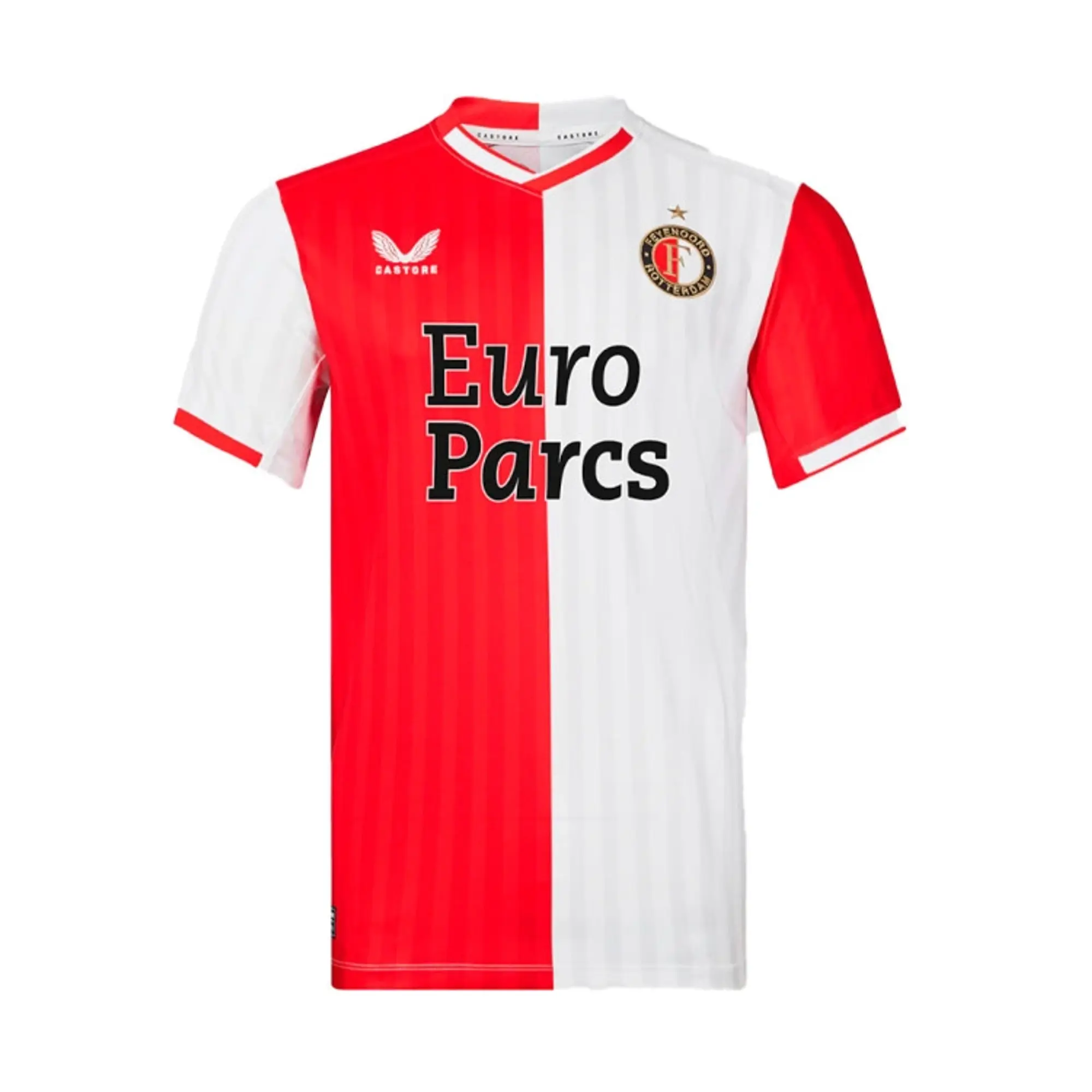 Castore Feyenoord Mens SS Home Shirt 2023/24