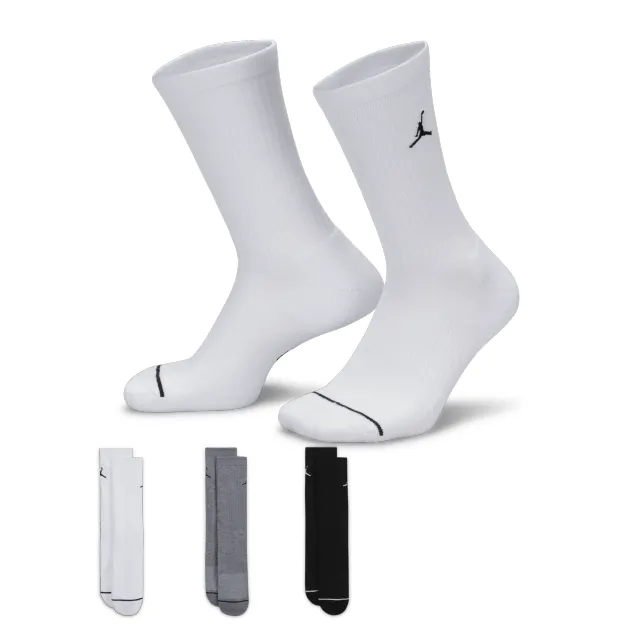 Nike Jordan Jordan Everyday Crew Socks (3 pairs) - Multi-Colour ...