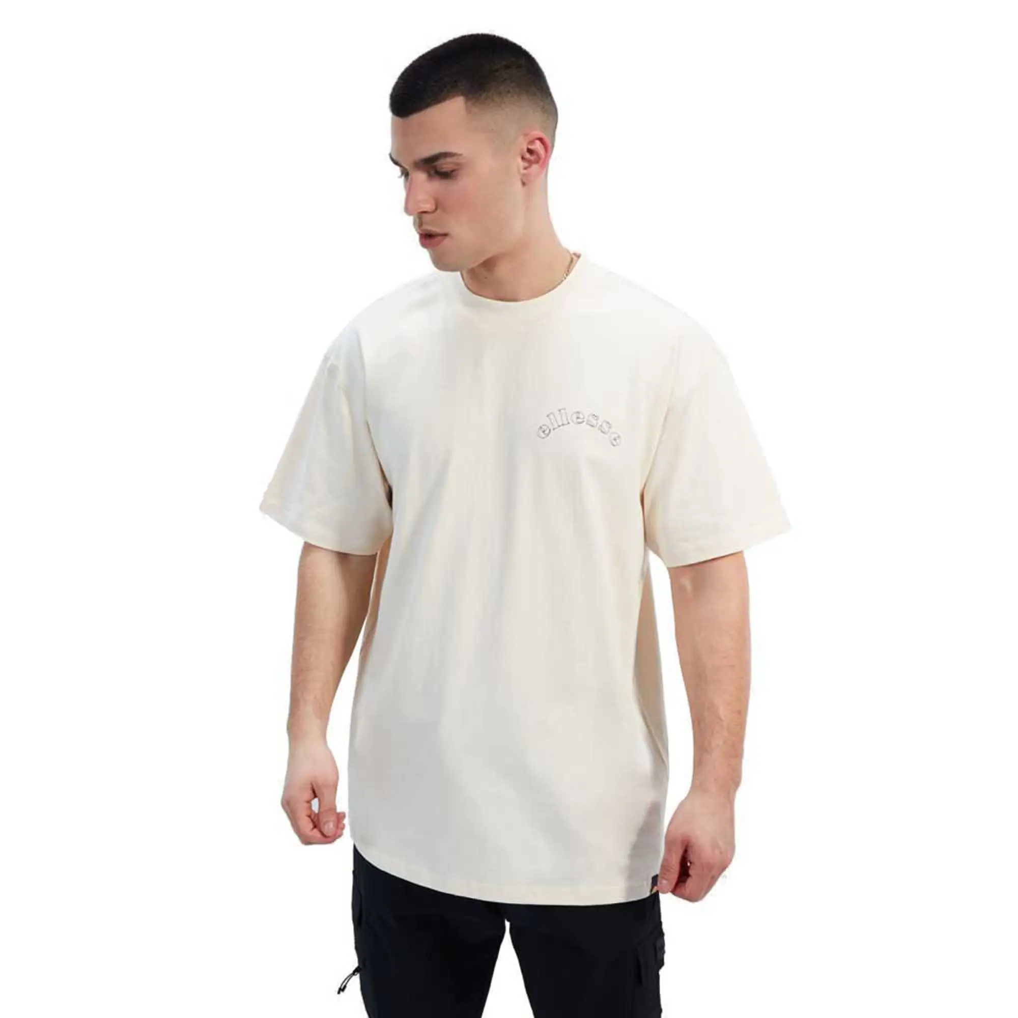 Ellesse Mens Giambetti T-Shirt Off White