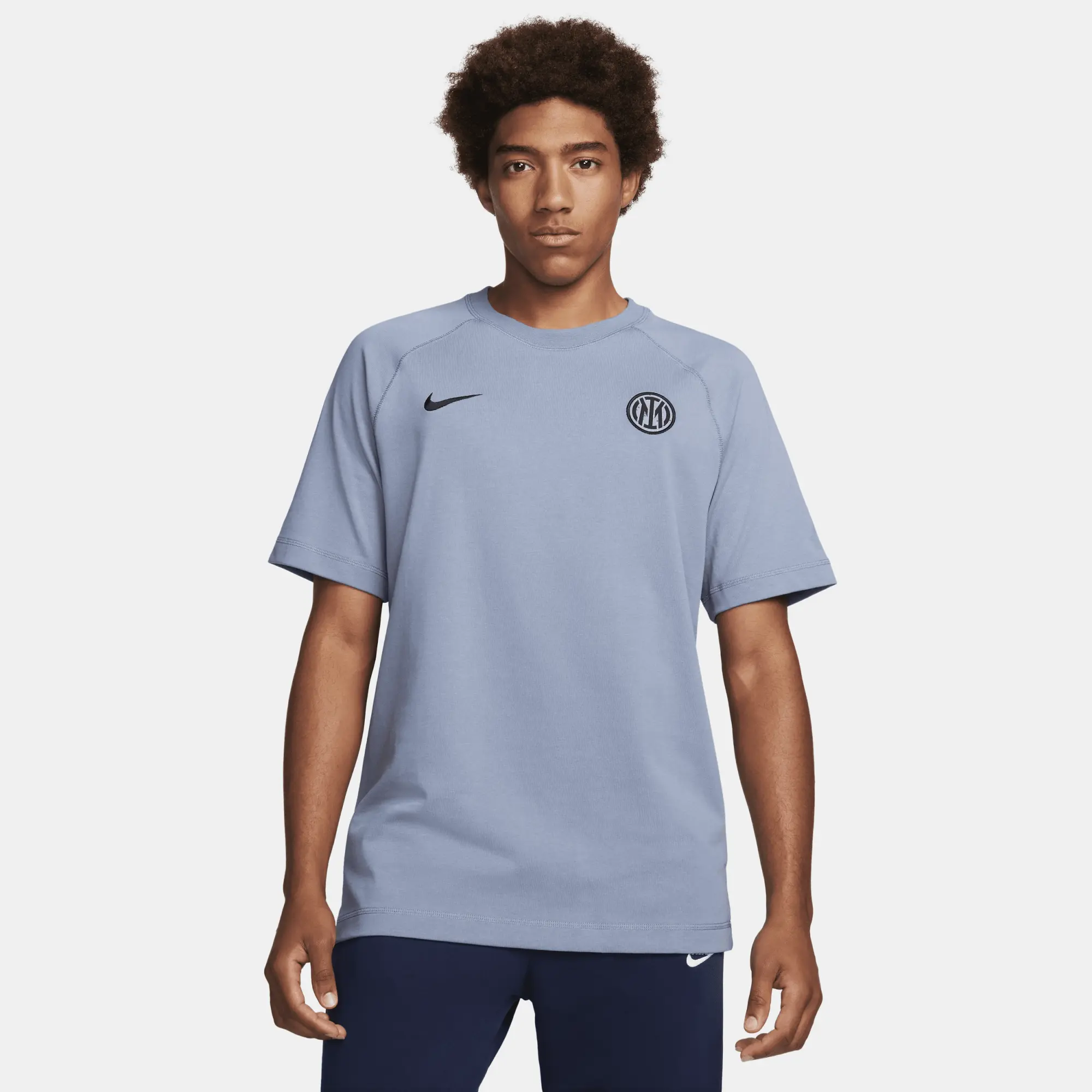 Inter Milan Nike Travel T-Shirt - Grey