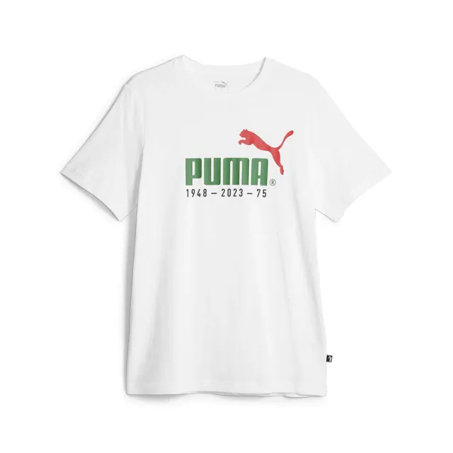 Puma No. 1 Logo Celebration Short Sleeve T-shirt - White | 676020_02 ...