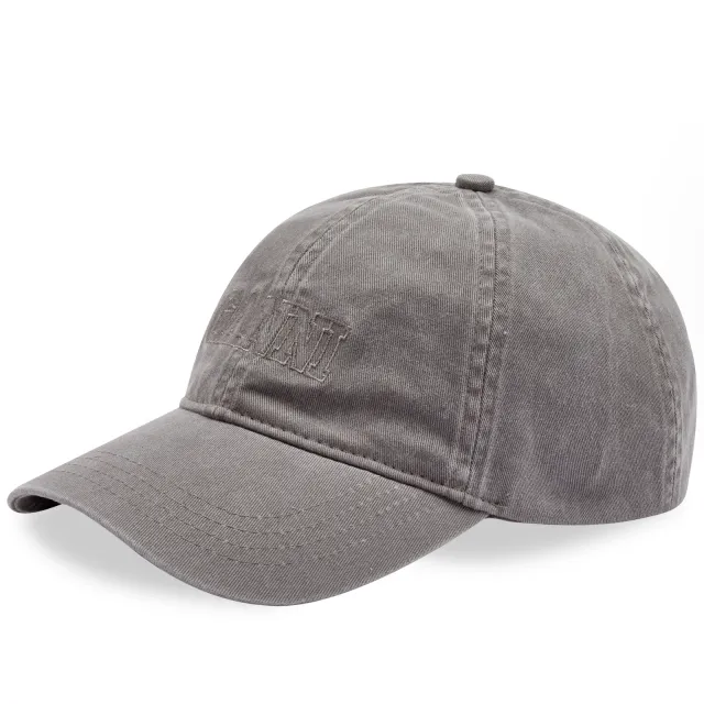 GANNI Women's Cap Hat Frost Grey | A5270-523 | FOOTY.COM