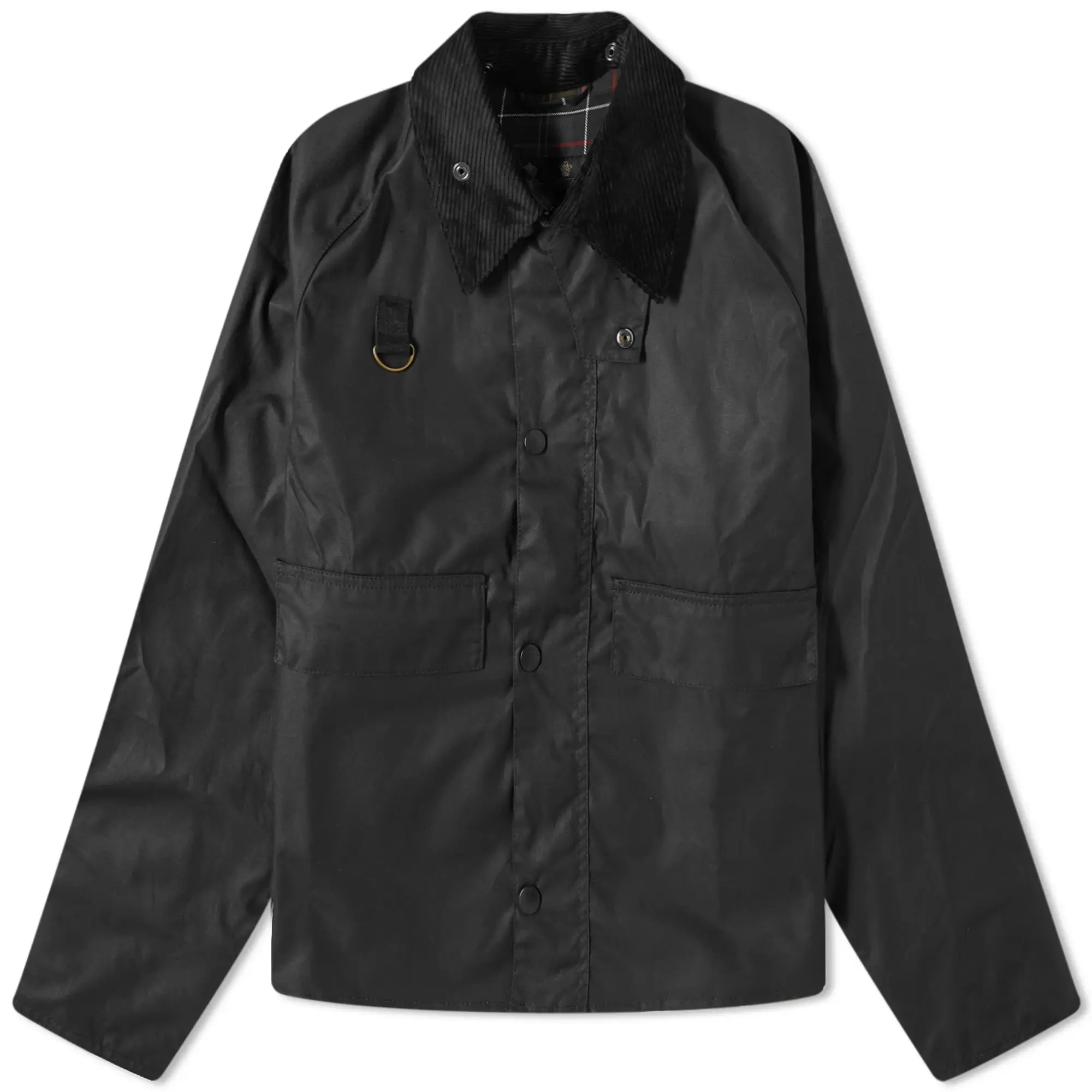Barbour Men's SL Spey Wax Jacket Black | MWX1212BK71 | FOOTY.COM