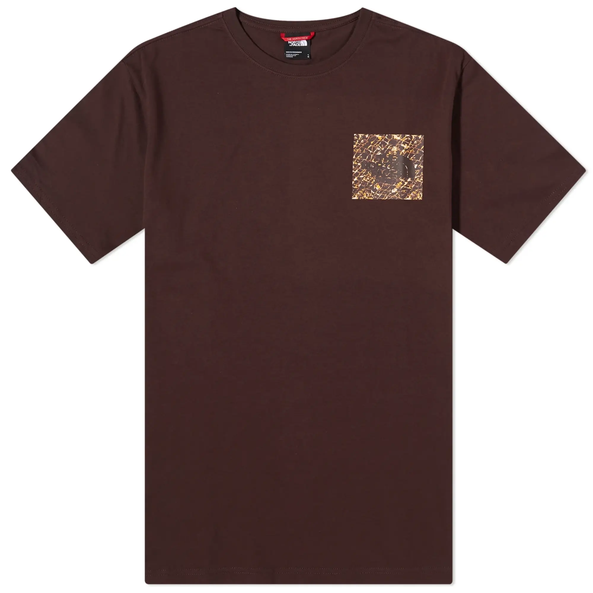 The North Face Men's Fine T-Shirt Coal Brown