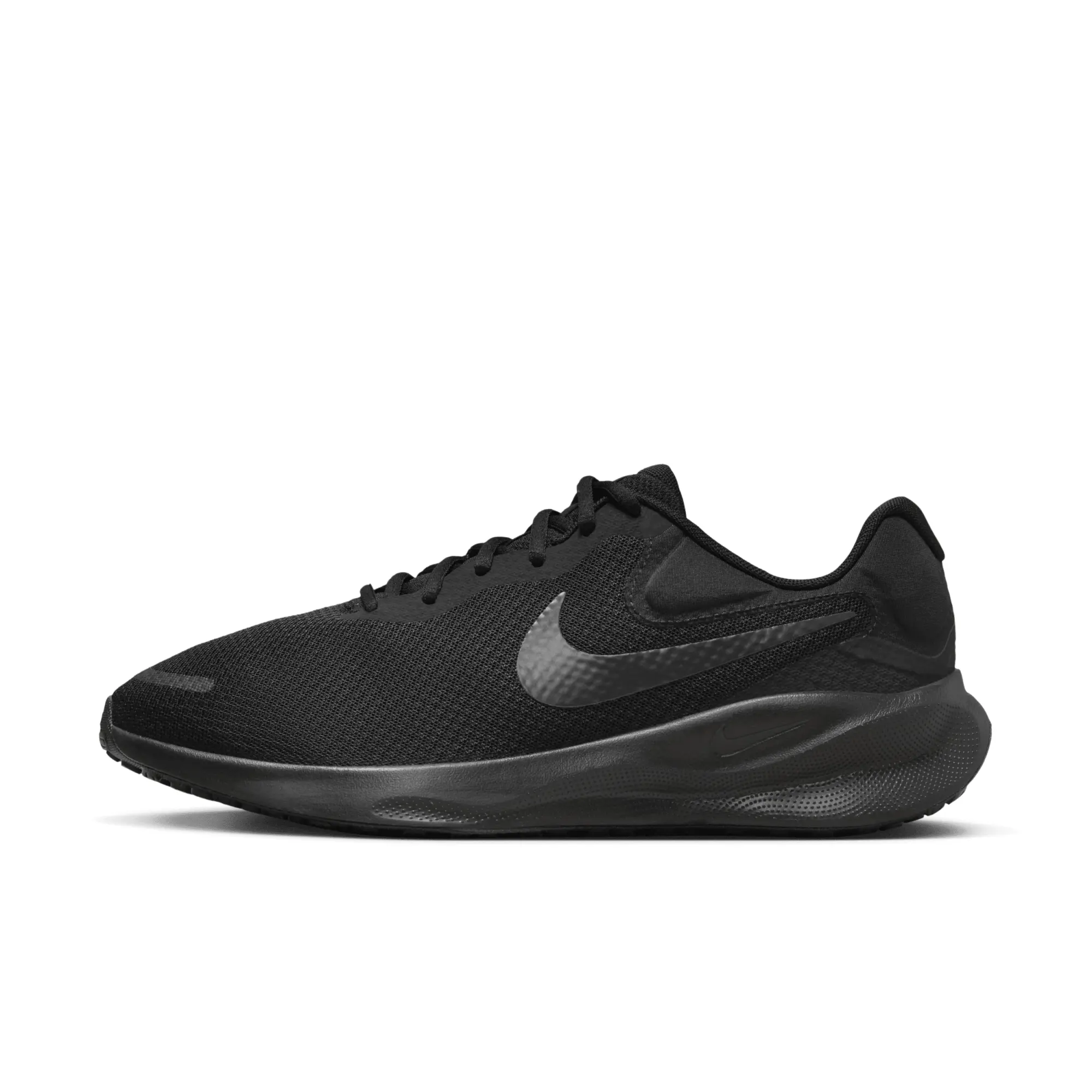 Nike Revolution 7 Men's Road Running Shoes (Extra Wide) - Black