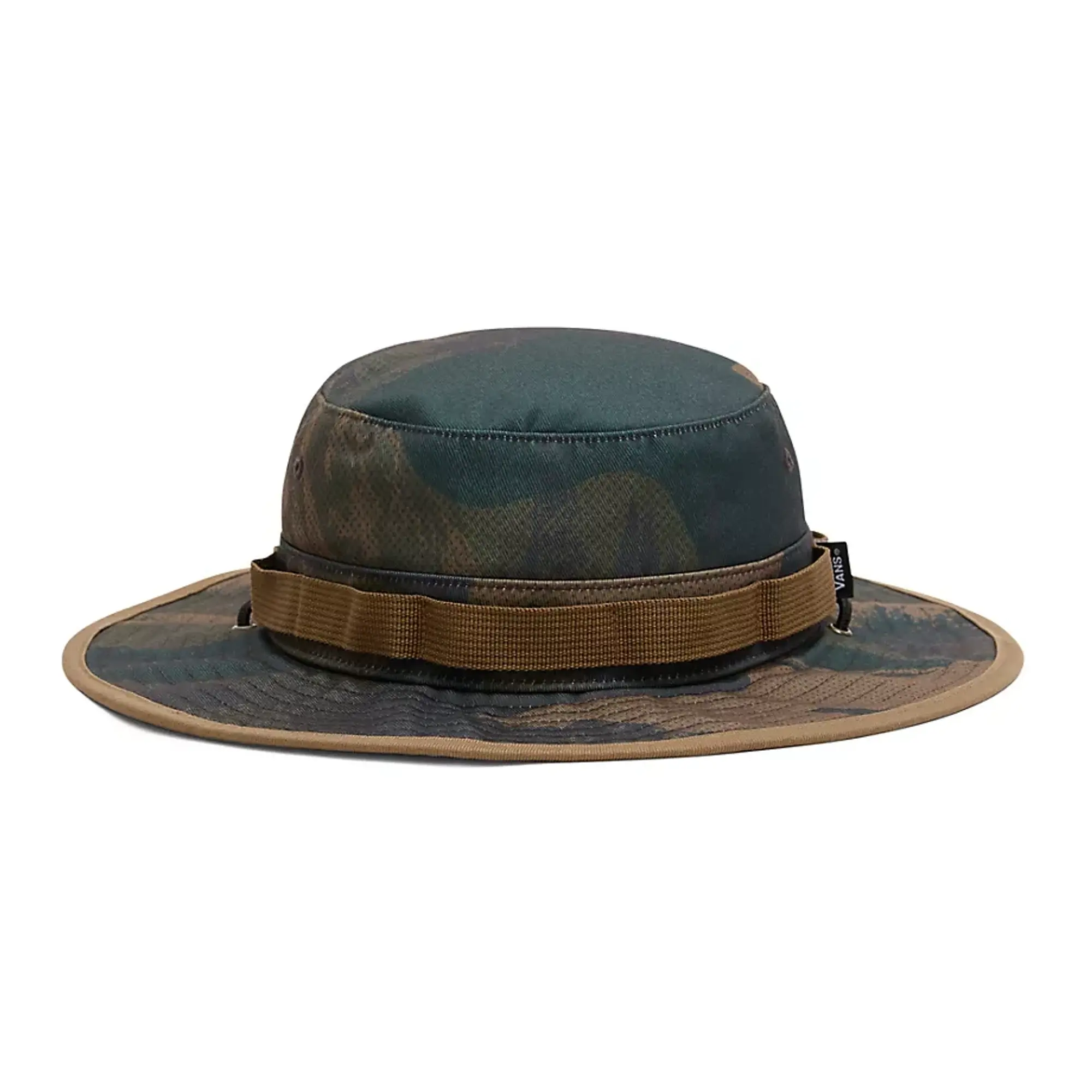 Vans Boonie Bucket Hat (Deep Forest/Kan) Men Brown