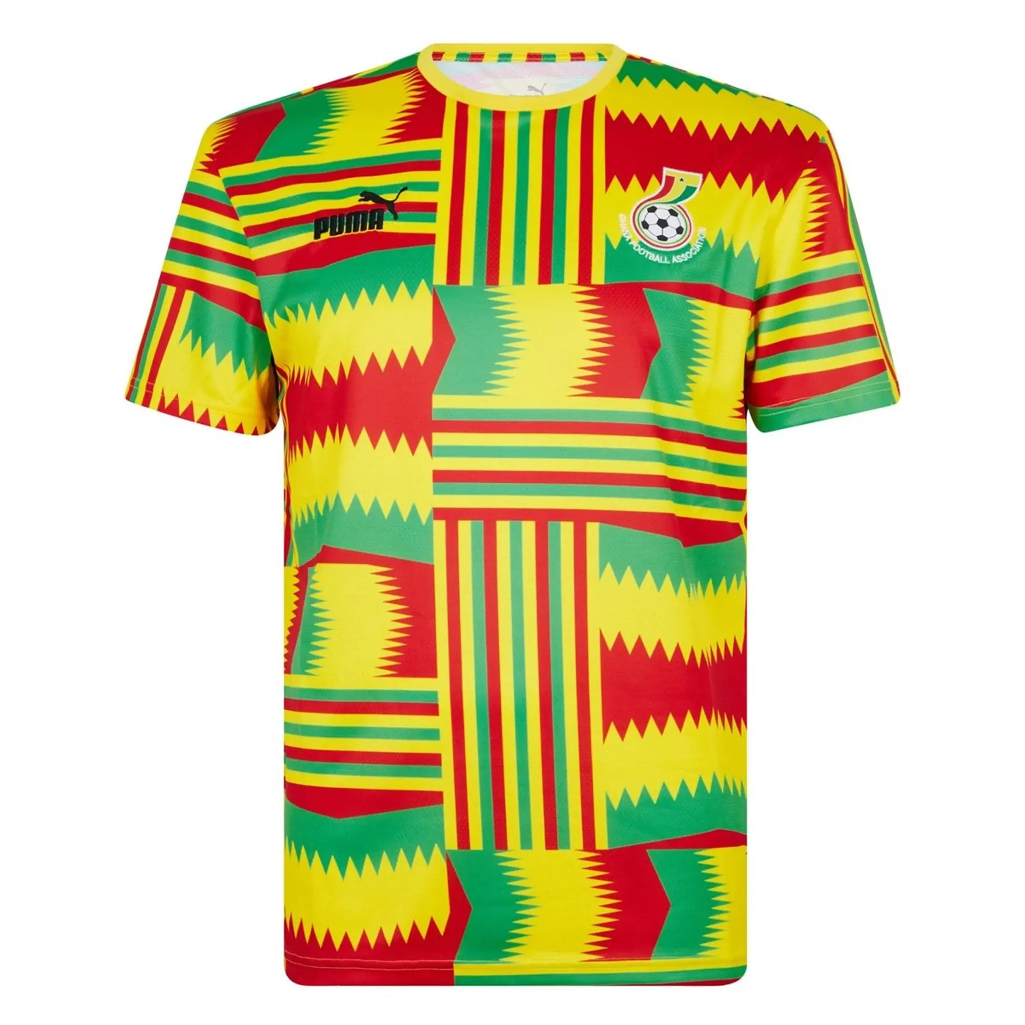 Puma Ghana Mens SS Home Shirt 2023