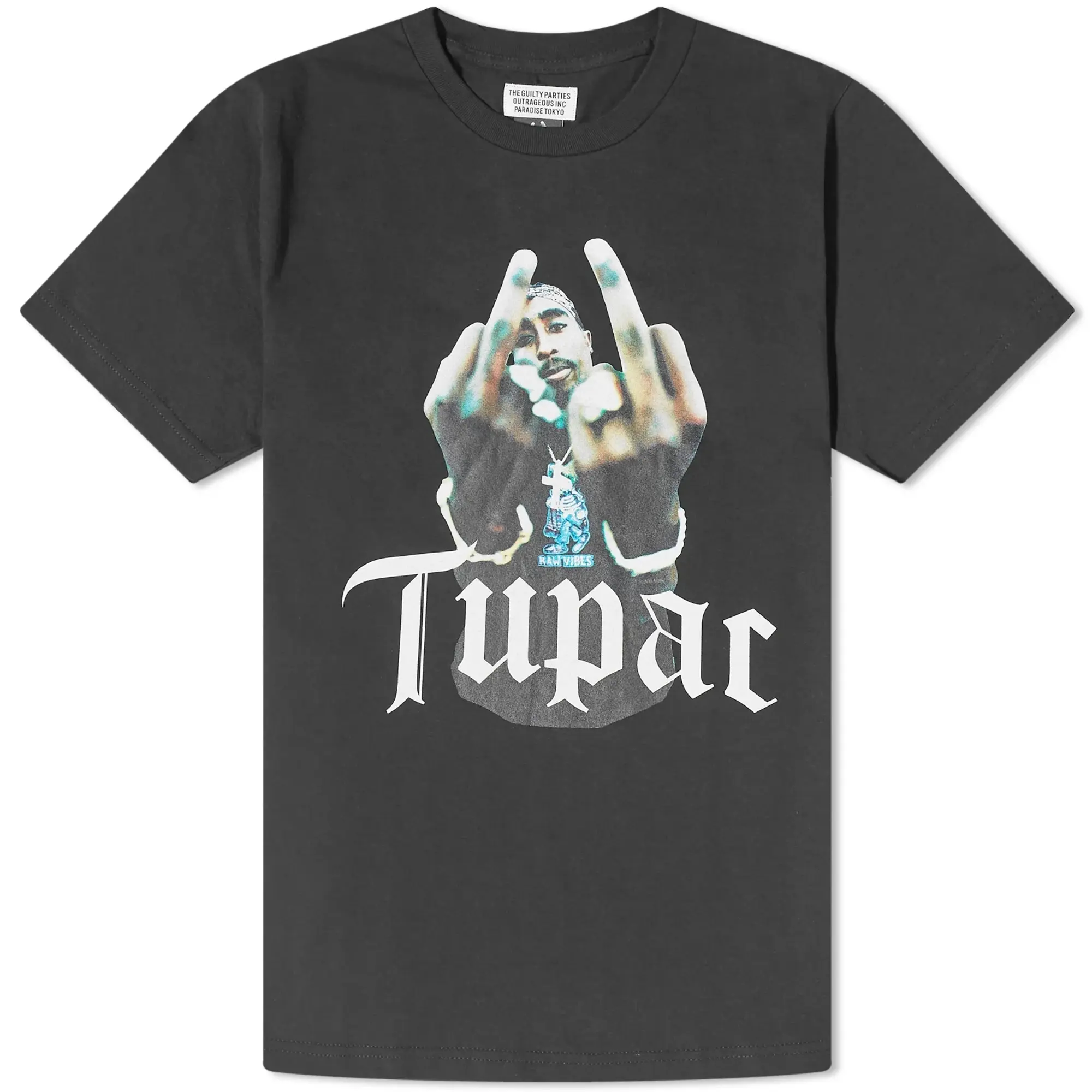 Wacko Maria Mens Tupac Football Shirt