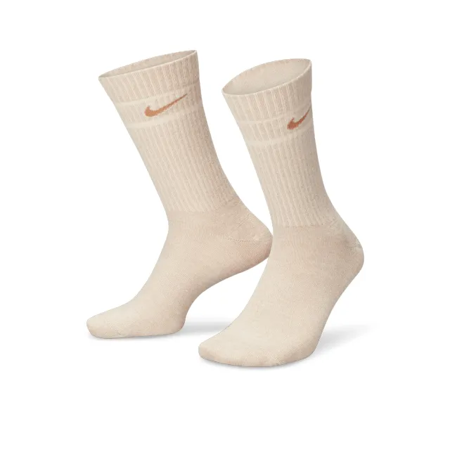 Nike Everyday Essential Metallic Crew Socks (1 Pair) - Brown | FV4750 ...