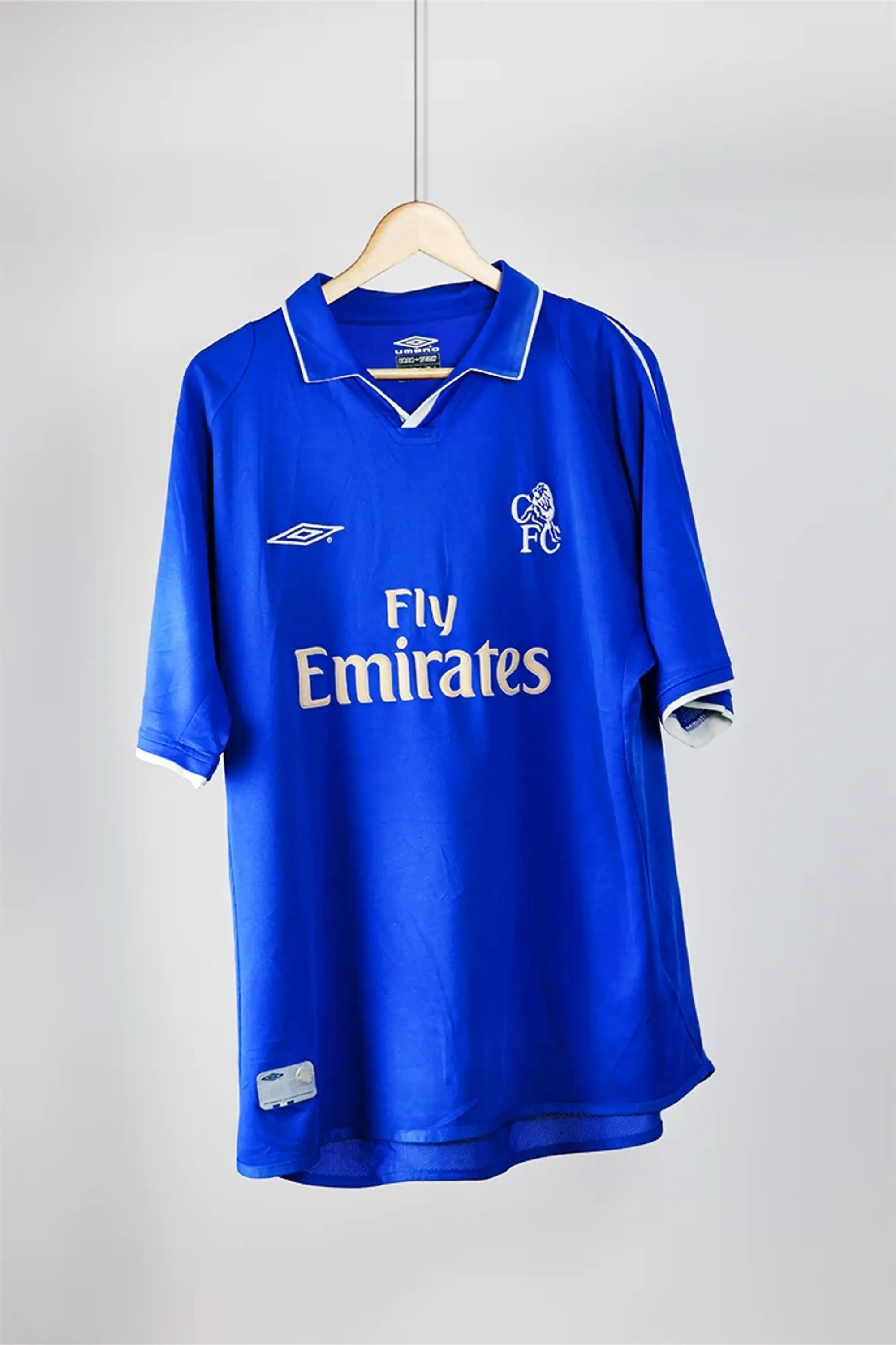 Umbro Chelsea Mens SS Home Shirt 2002/03