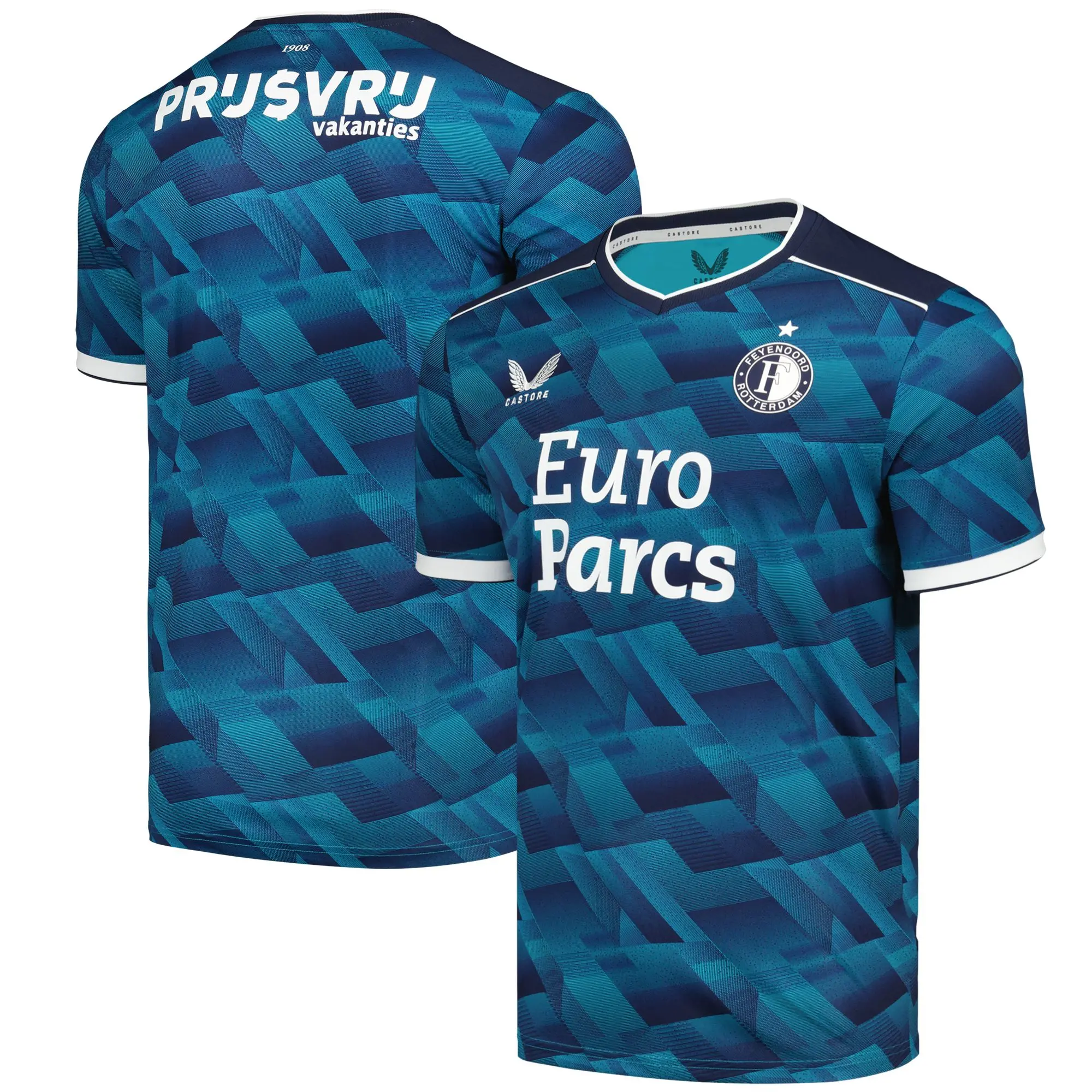 Castore Feyenoord Mens SS Away Shirt 2023/24