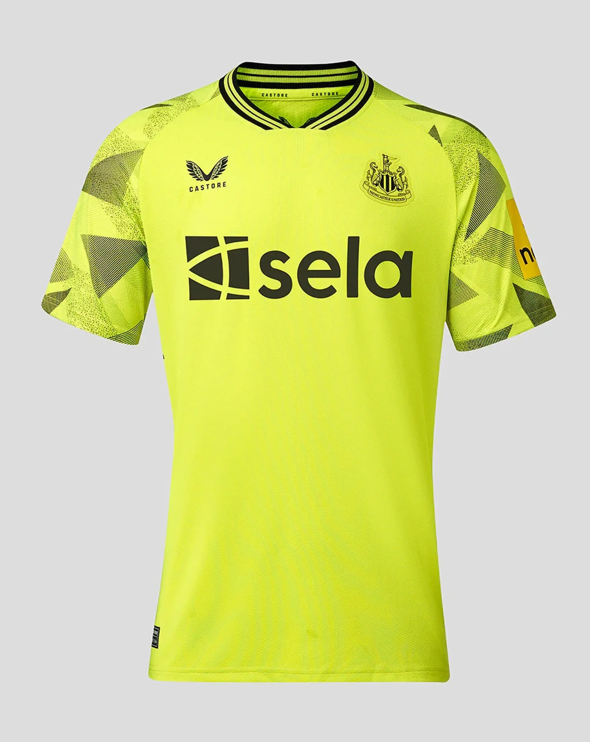 Castore Newcastle United Mens SS Goalkeeper Home Shirt 2023/24