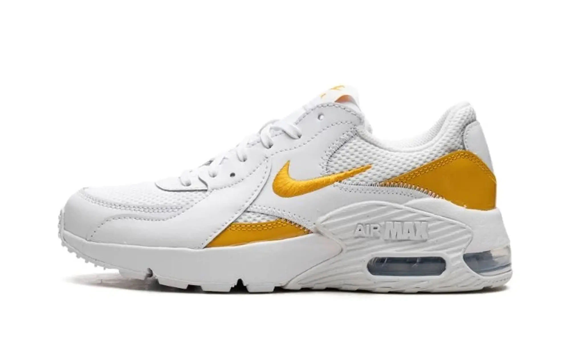Nike Air Max Excee Womens White University Gold Shoes