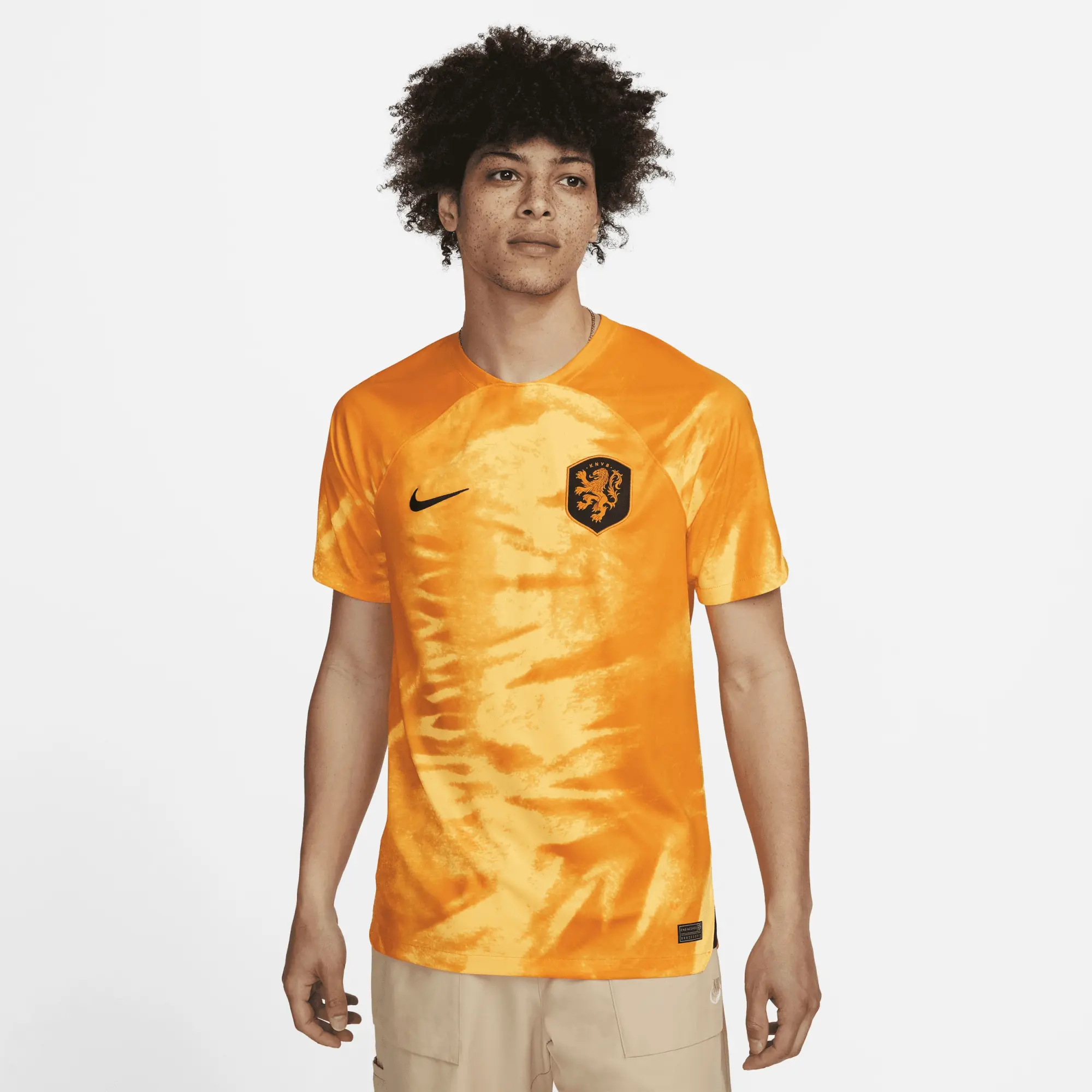 Nike Netherlands Mens SS Home Shirt 2022