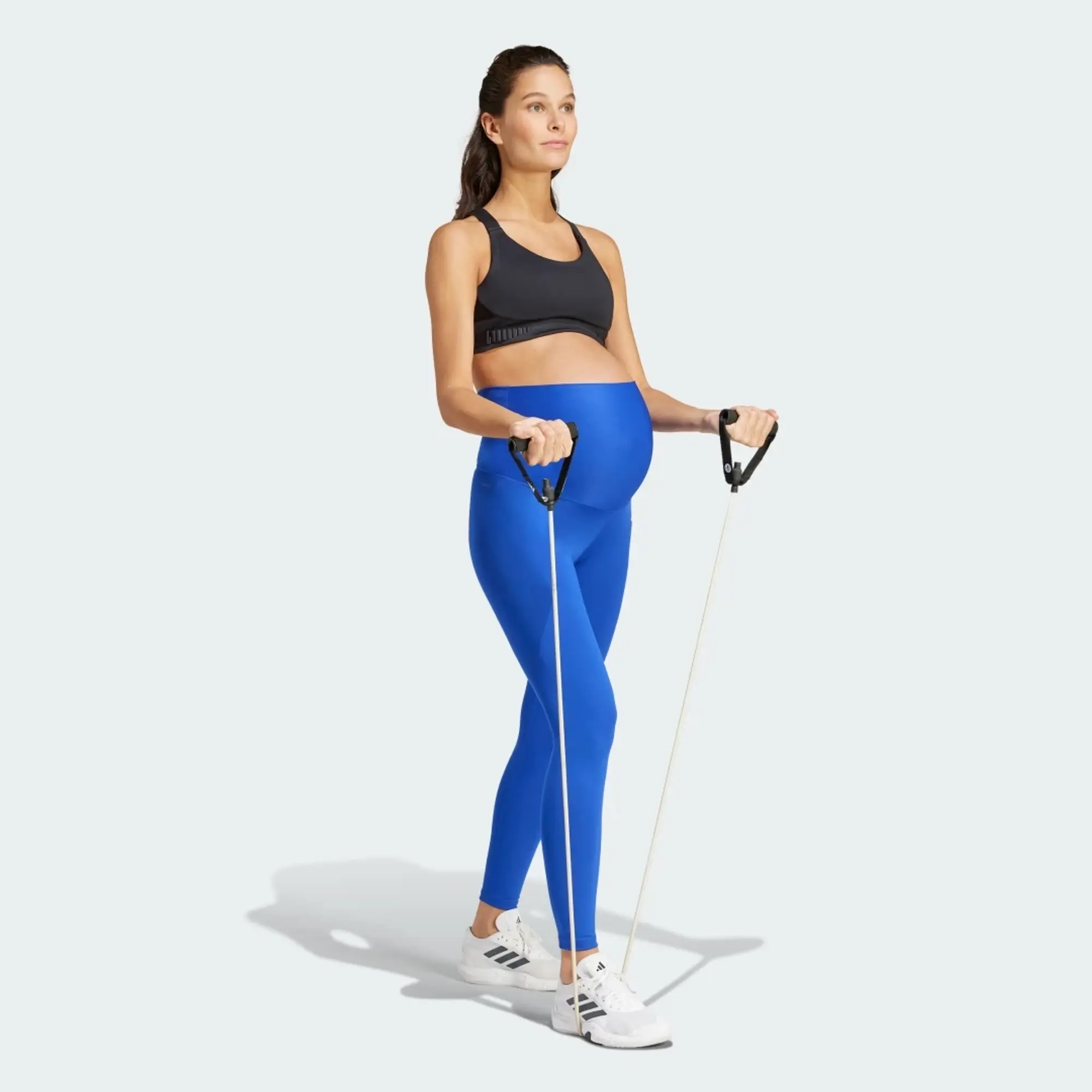 Adidas Training Essentials Maternity Leggings 7/8 - Blue, IT9378
