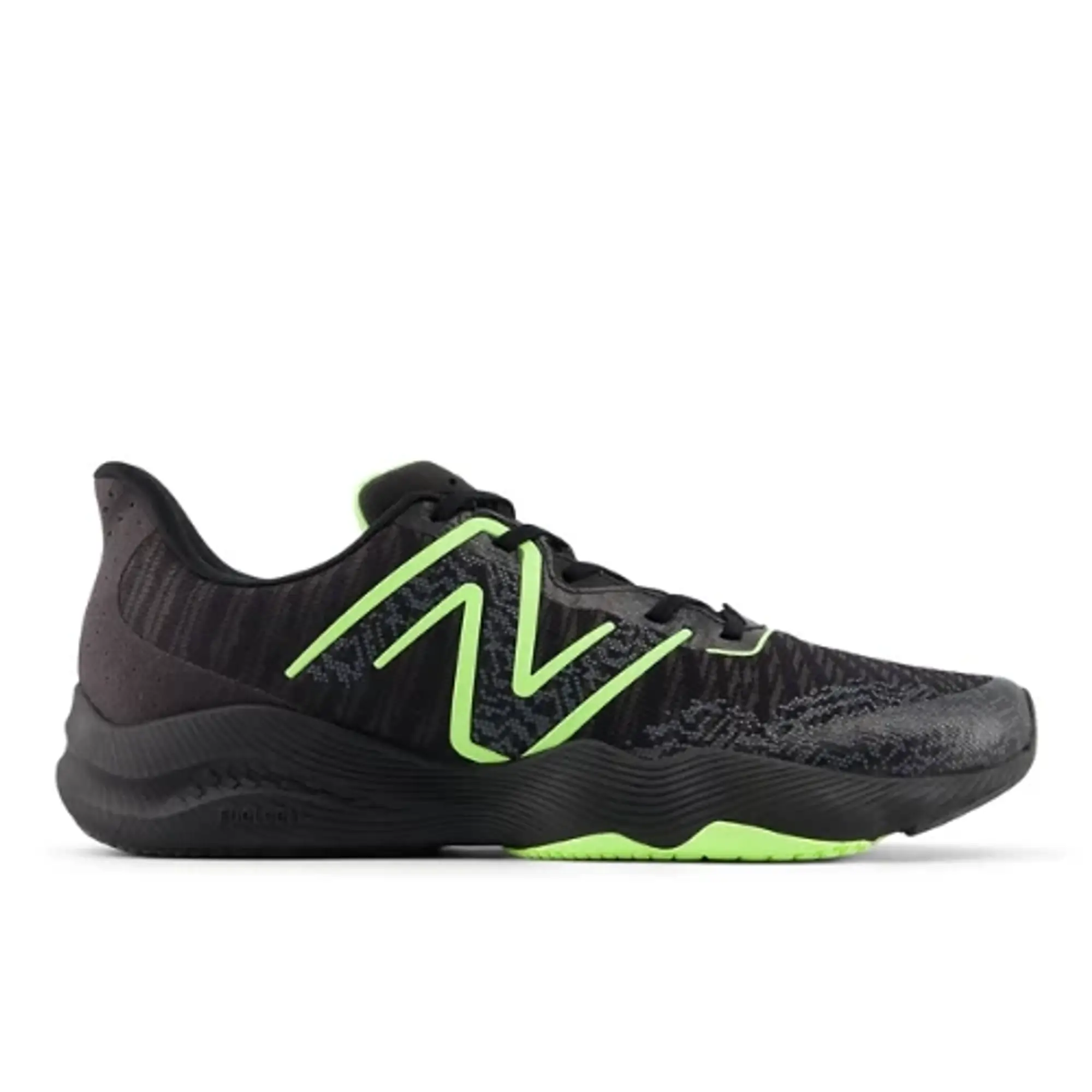 New Balance Men's FuelCell Shift TR v2 in Black/Green Textile