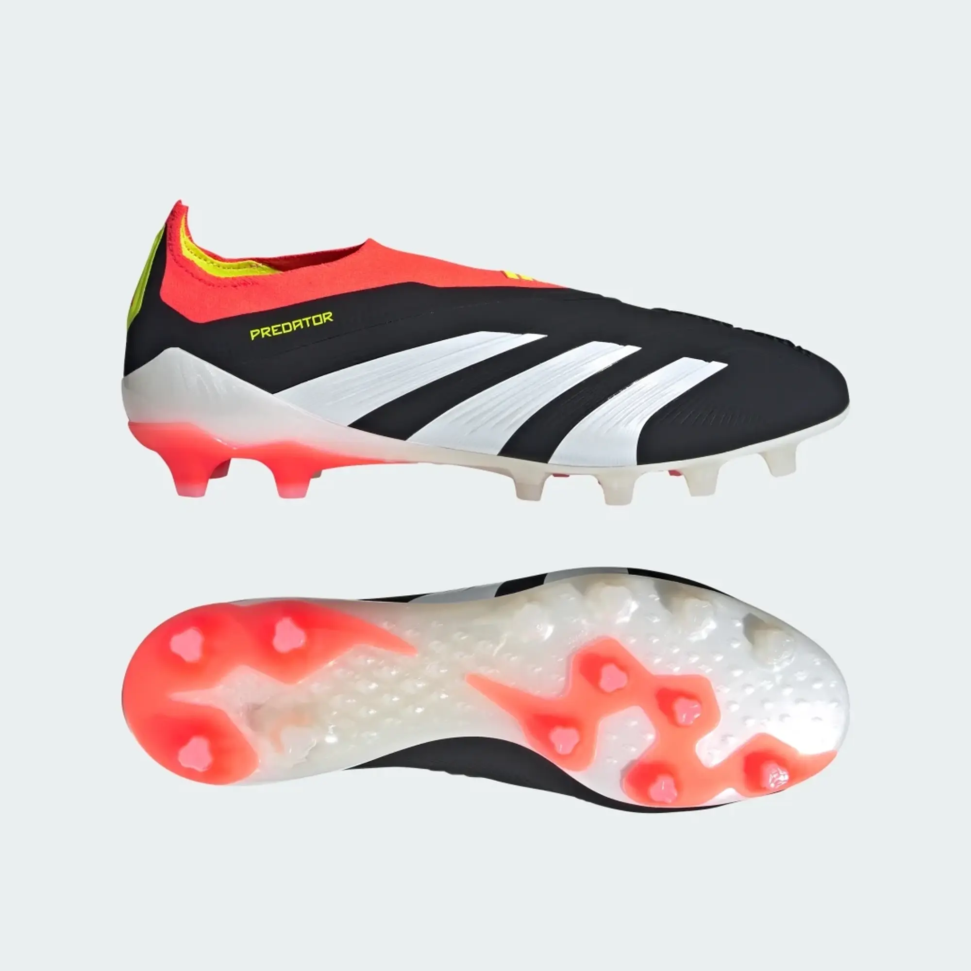 Adidas Predator Elite Laceless Ag Football Boots  - Red