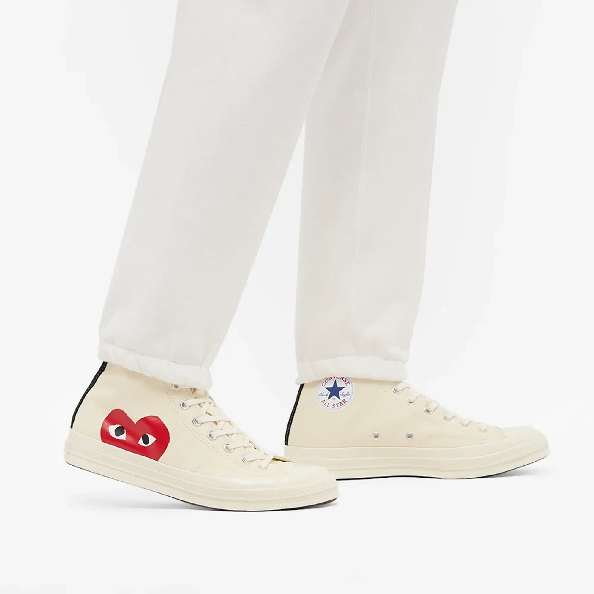 Comme des garcons play x converse chuck taylor 1970s hi best sale