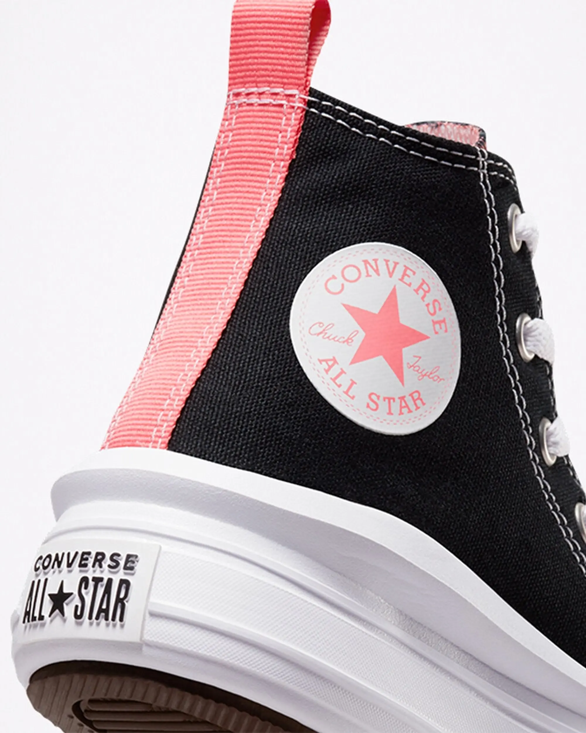 Converse Infant Chuck Taylor All Star Hi Move Trainer  - Black - Size 2.5 - Black