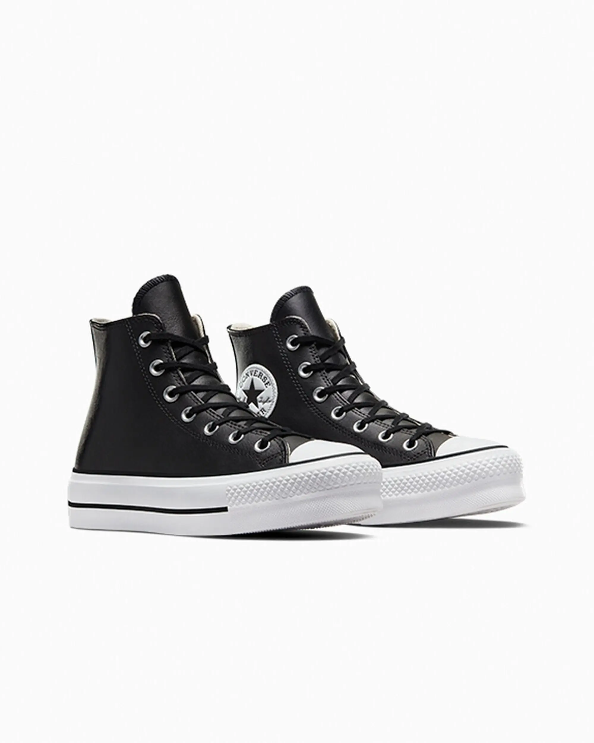 Platform leather converse online