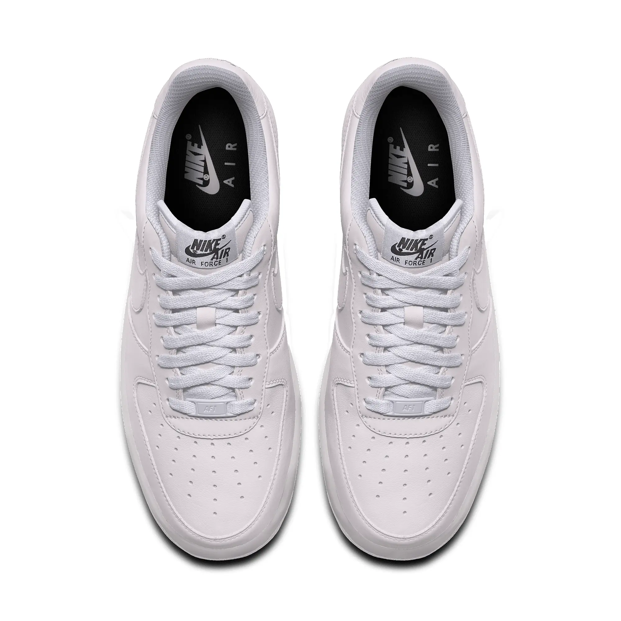 Nike Air Force 1 Low By You Custom Women's Shoes - White - Leather