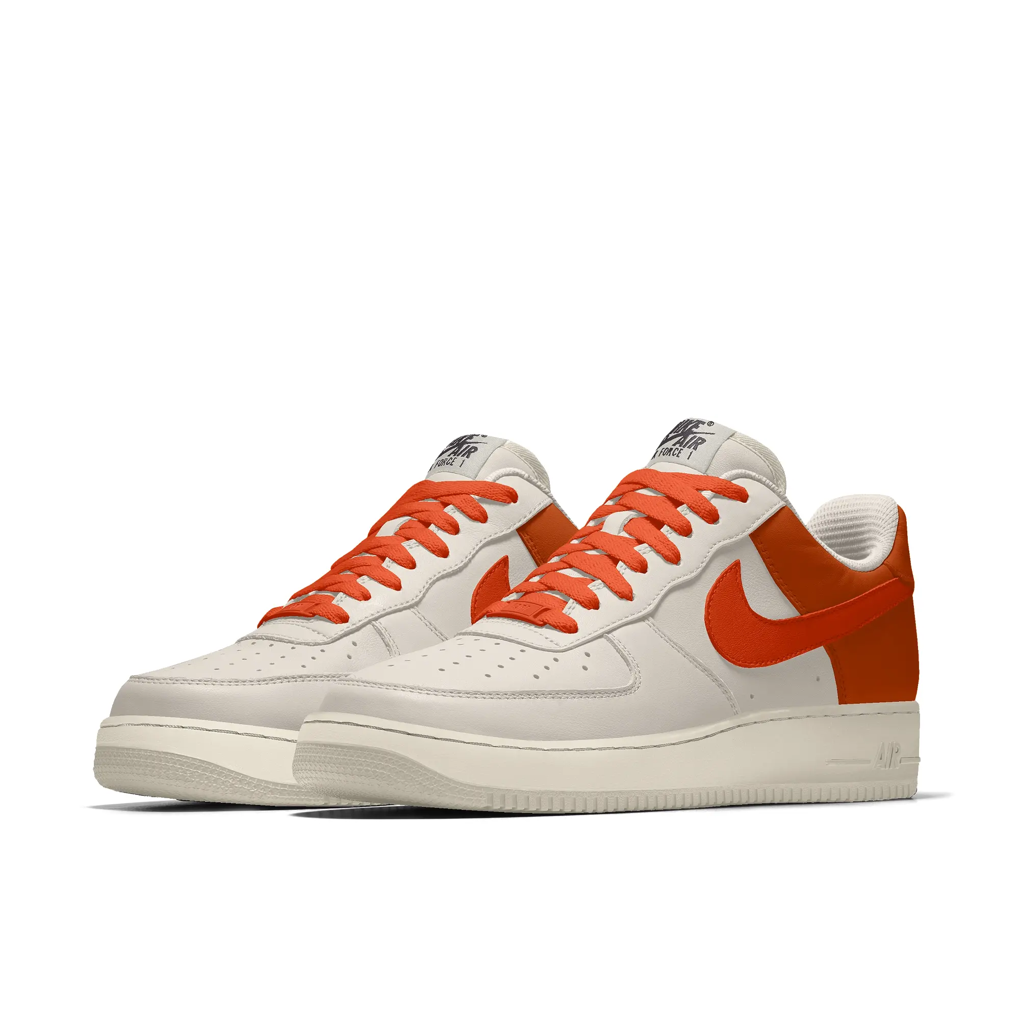 Nike Air Force 1 Low By You Custom Women's Shoes - White - Leather
