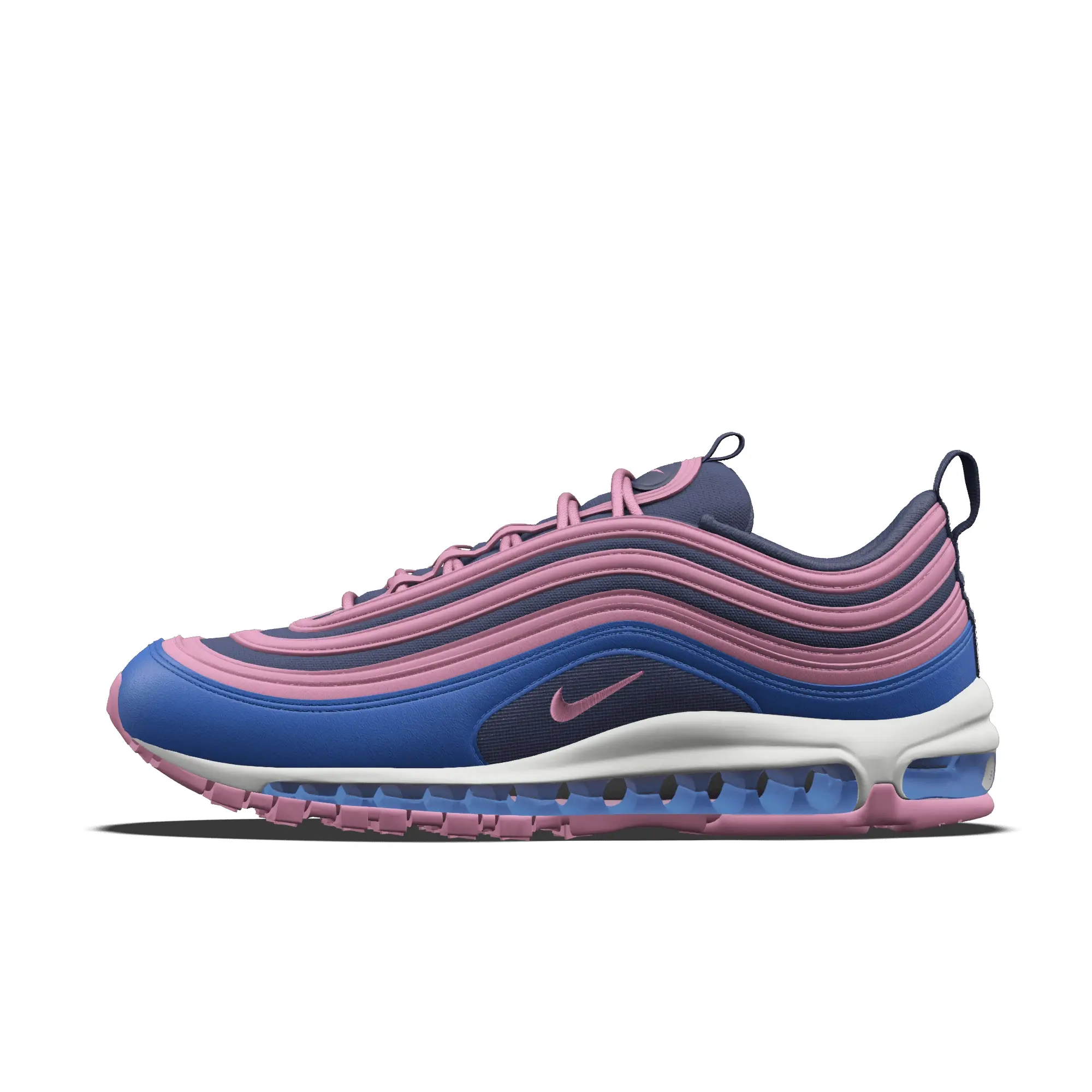 Nike Air Max 97 By You Custom Women's Shoes - Pink - Leather