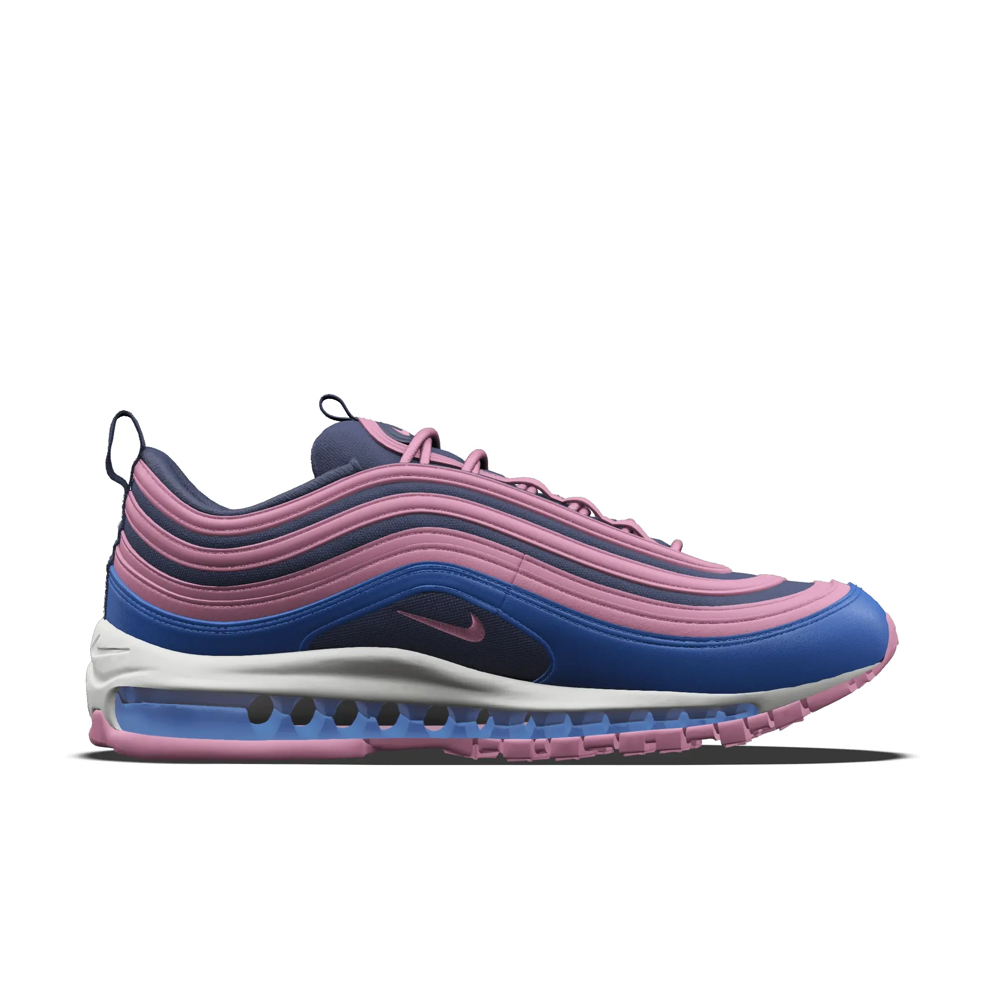 Nike Air Max 97 By You Custom Women's Shoes - Pink - Leather