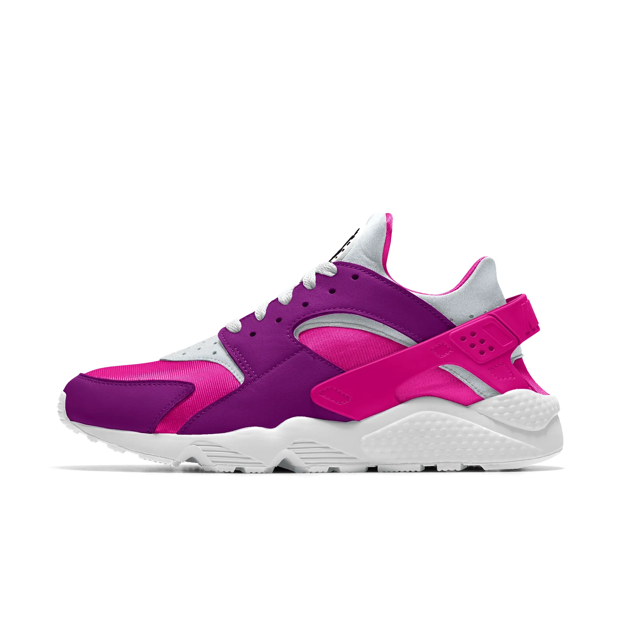 Nike Air Huarache By You Custom Women's Shoes - Pink - Leather