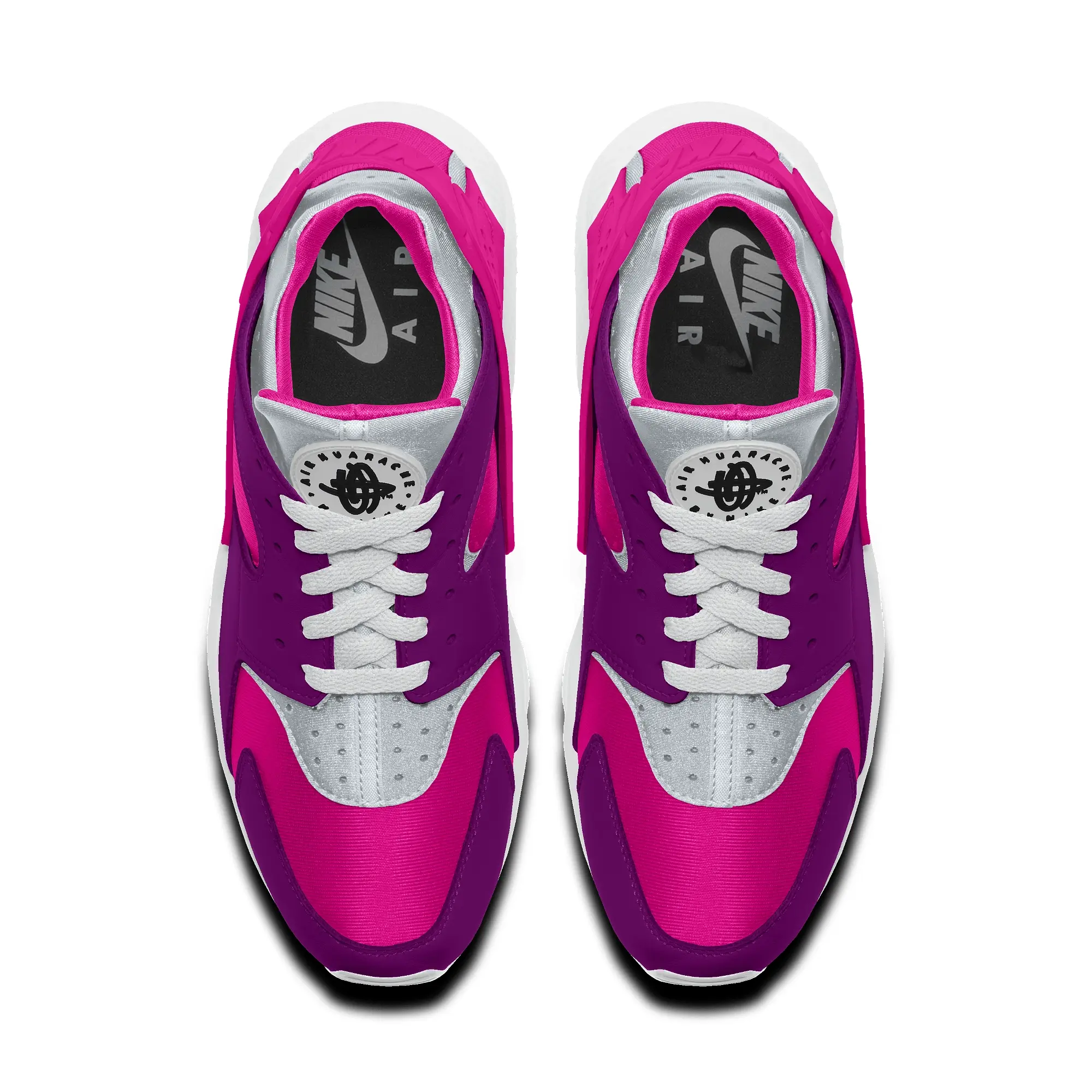 Nike Air Huarache By You Custom Women's Shoes - Pink - Leather