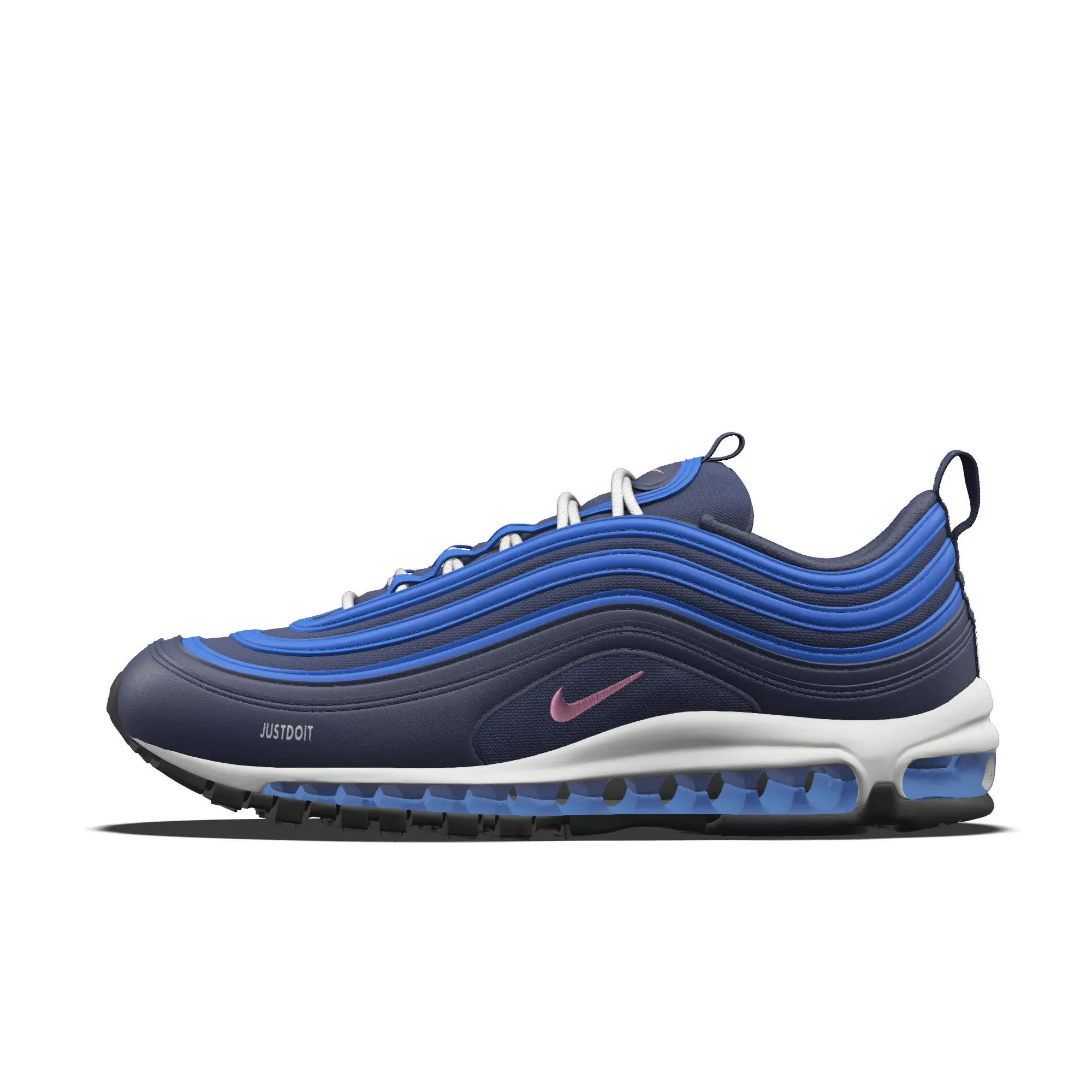 Nike Air Max 97 By You Custom Women's Shoes - Blue - Canvas