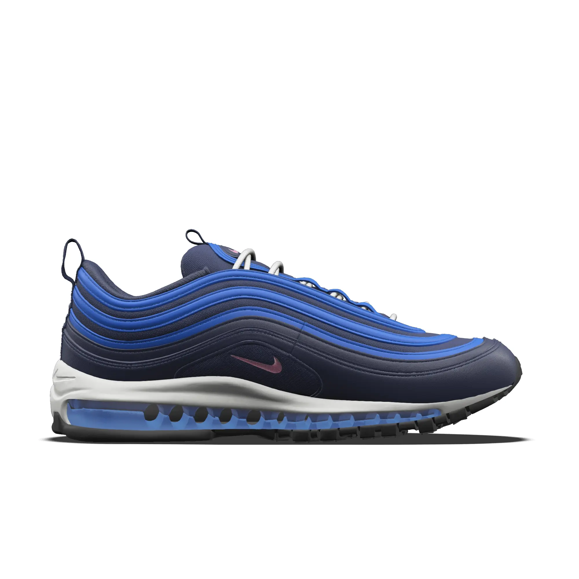 Nike Air Max 97 By You Custom Women's Shoes - Blue - Canvas