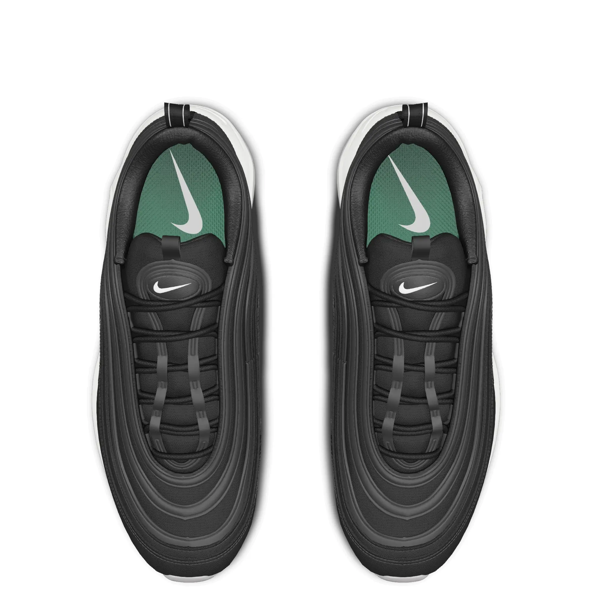 Nike Air Max 97 By You Custom Women's Shoes - Blue - Canvas