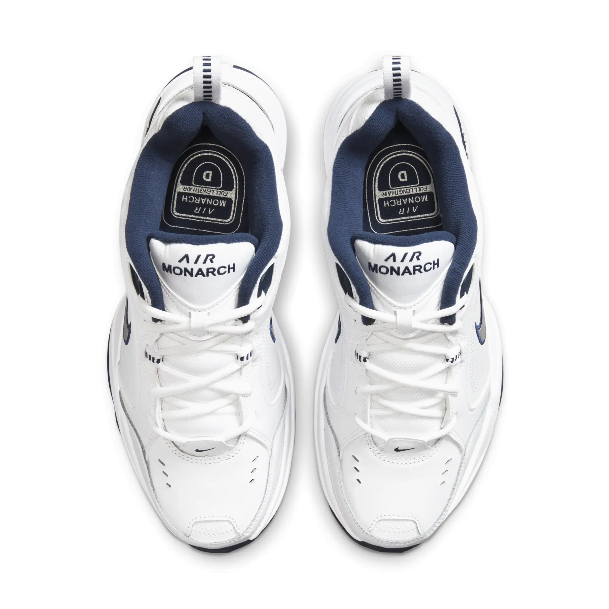 Sneakers Nike Air Monarch Iv White/ Metallic Silver-Midnight Navy Eur 45.5