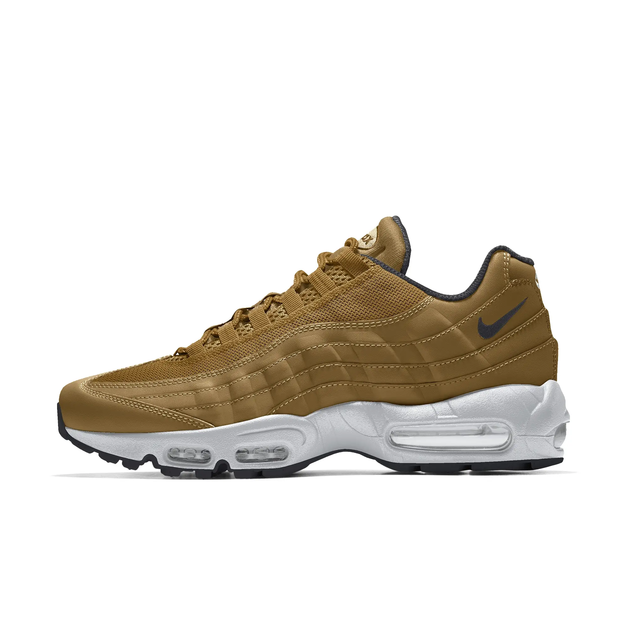 Nike Air Max 95 By You Custom Women's Shoe - White - Leather