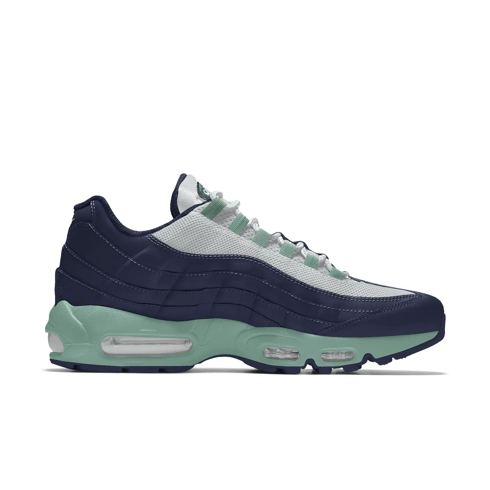 Nike Air Max 95 By You Custom Women's Shoe - White - Leather