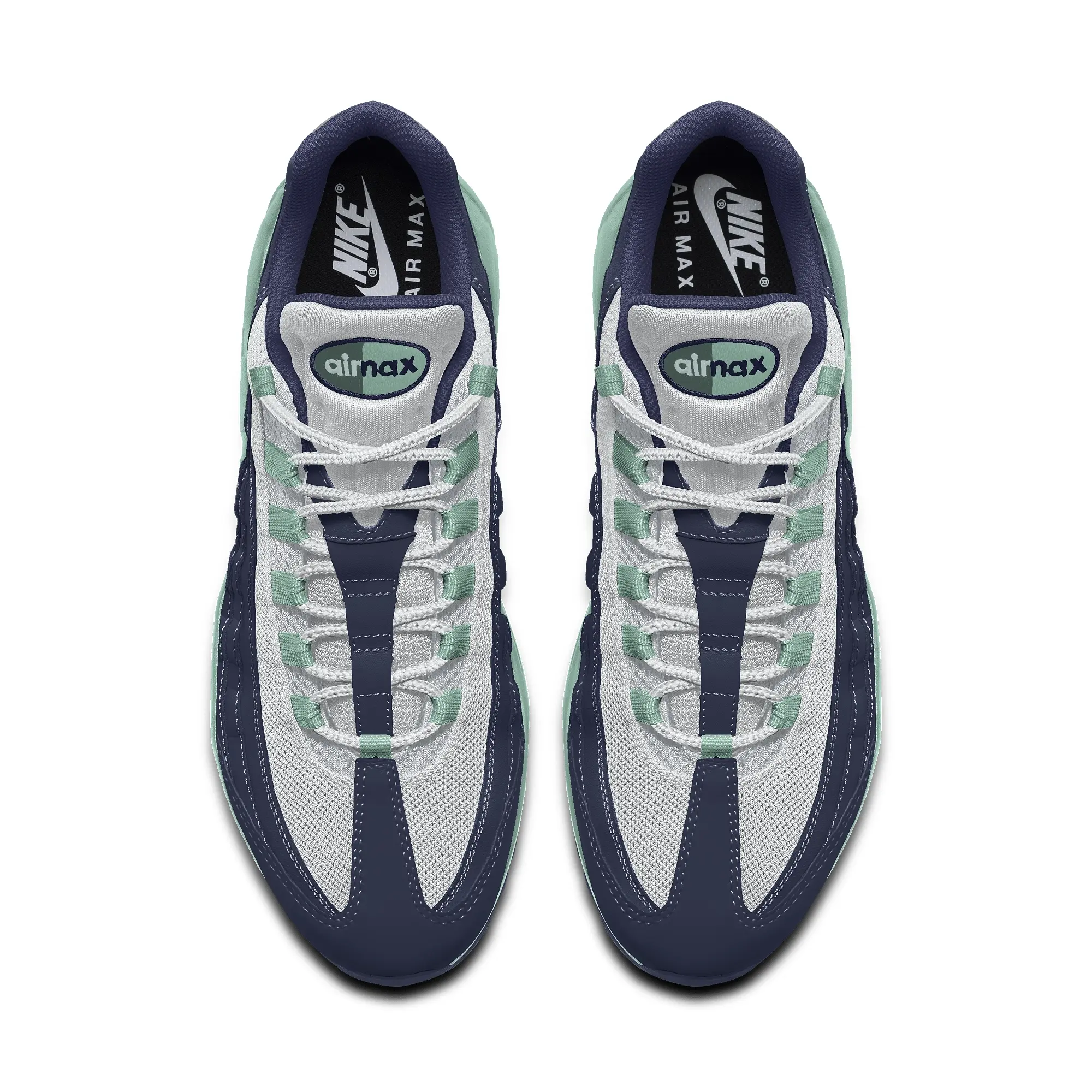 Nike Air Max 95 By You Custom Women's Shoe - White - Leather