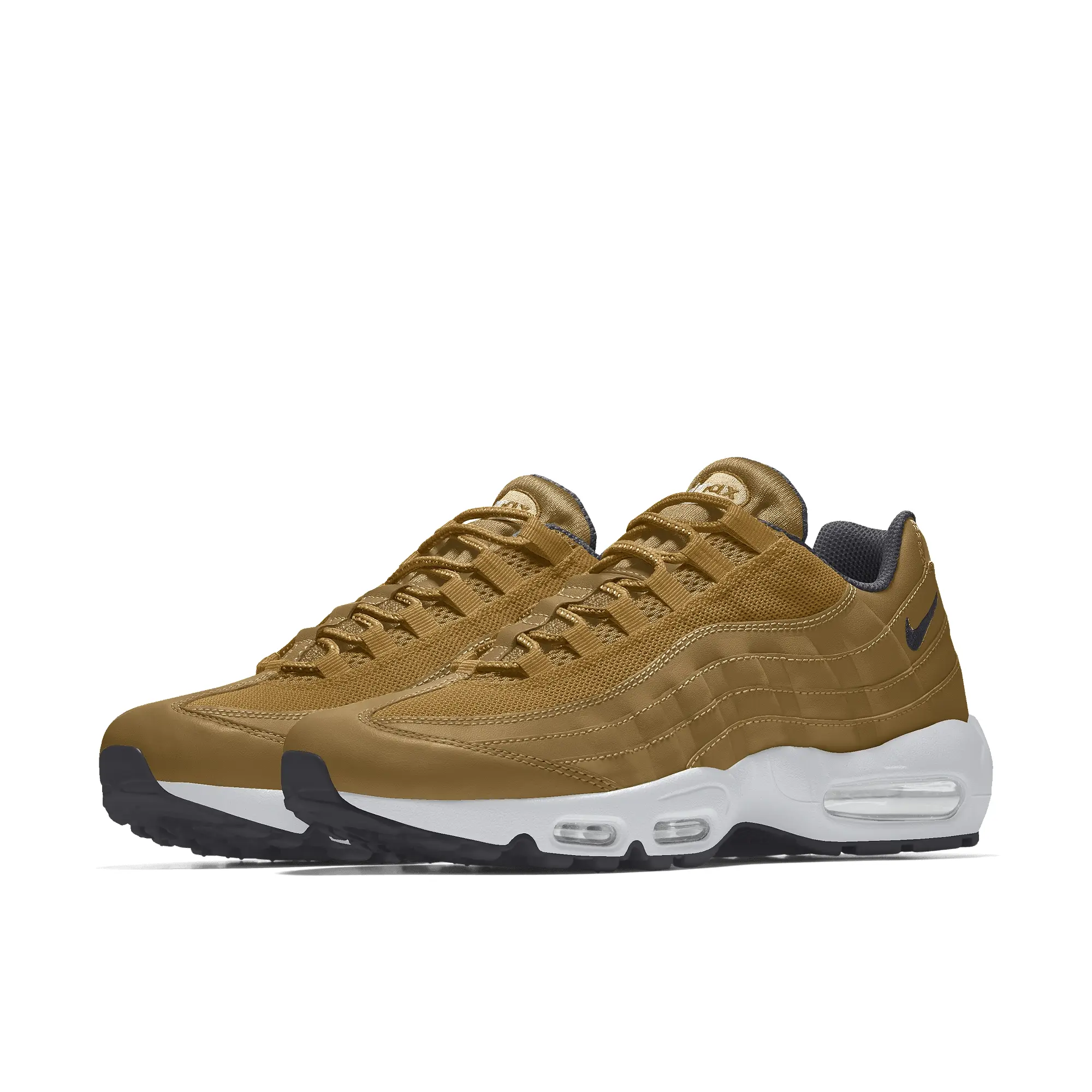 Nike Air Max 95 By You Custom Women's Shoe - White - Leather