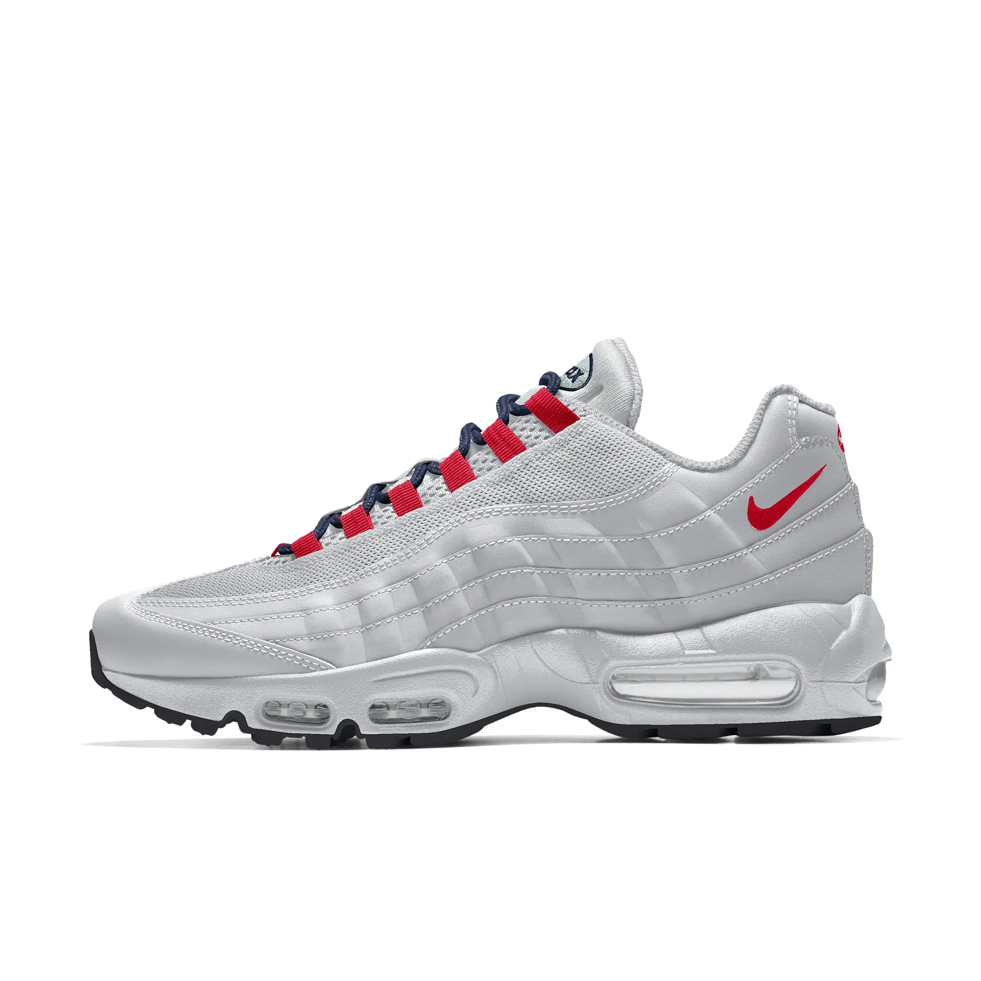 Nike Air Max 95 By You Custom Women's Shoe - White - Leather