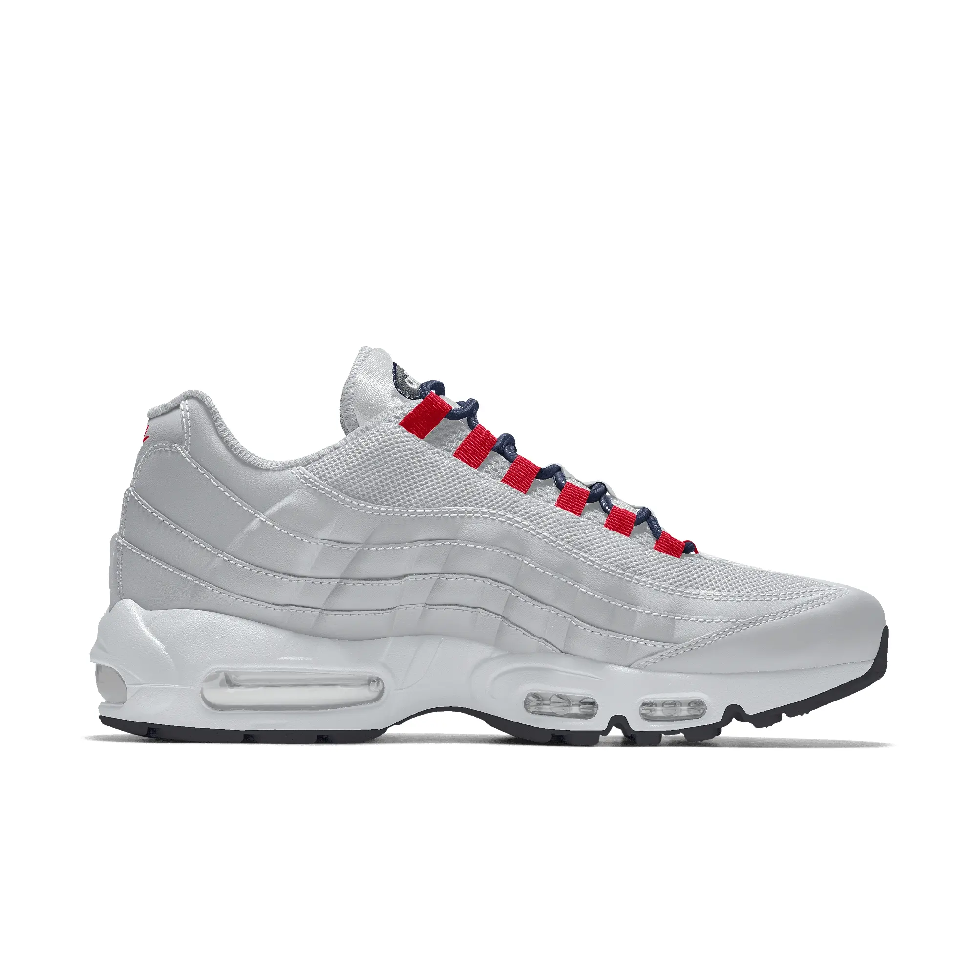 Nike Air Max 95 By You Custom Women's Shoe - White - Leather