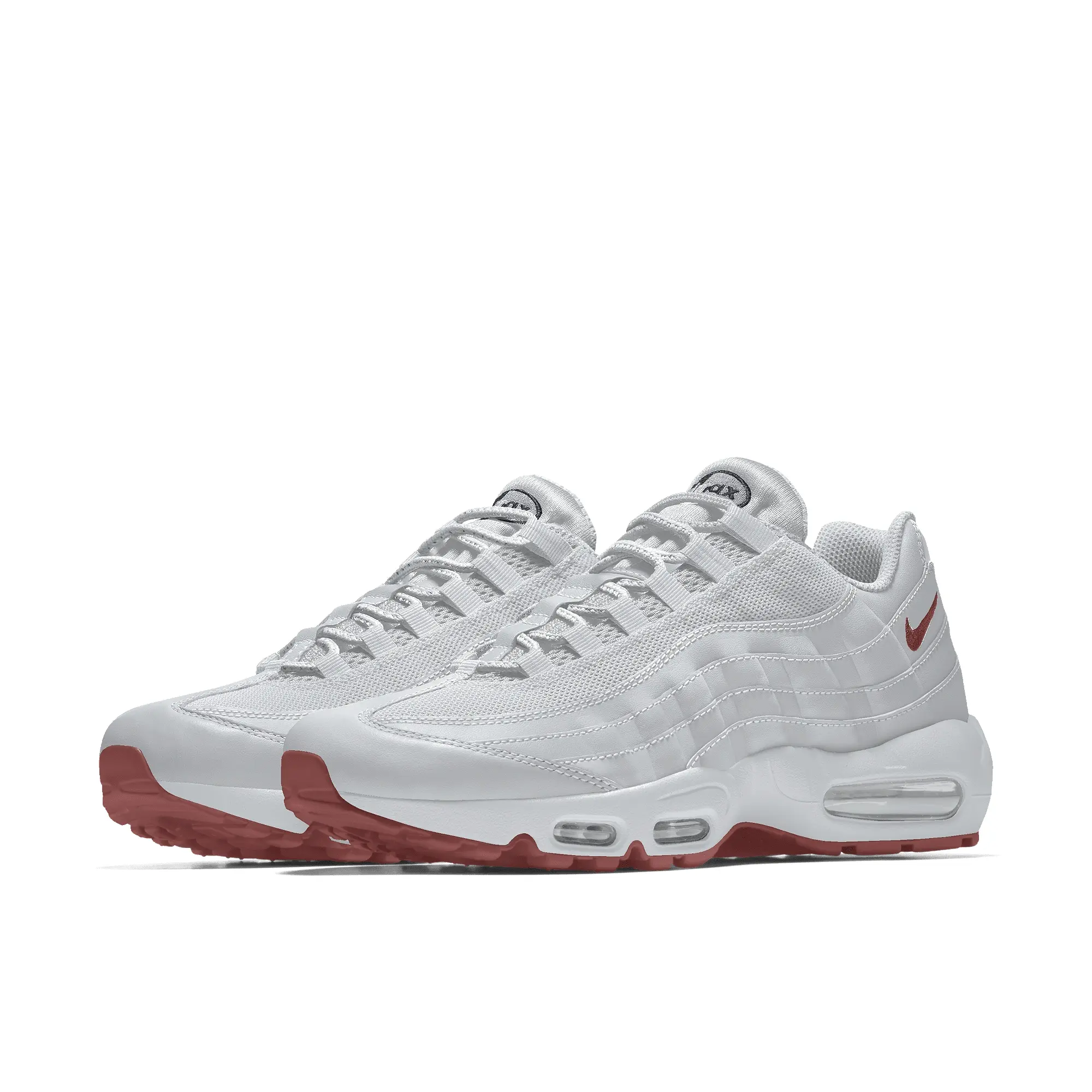 Nike Air Max 95 By You Custom Men's Shoe - White - Leather