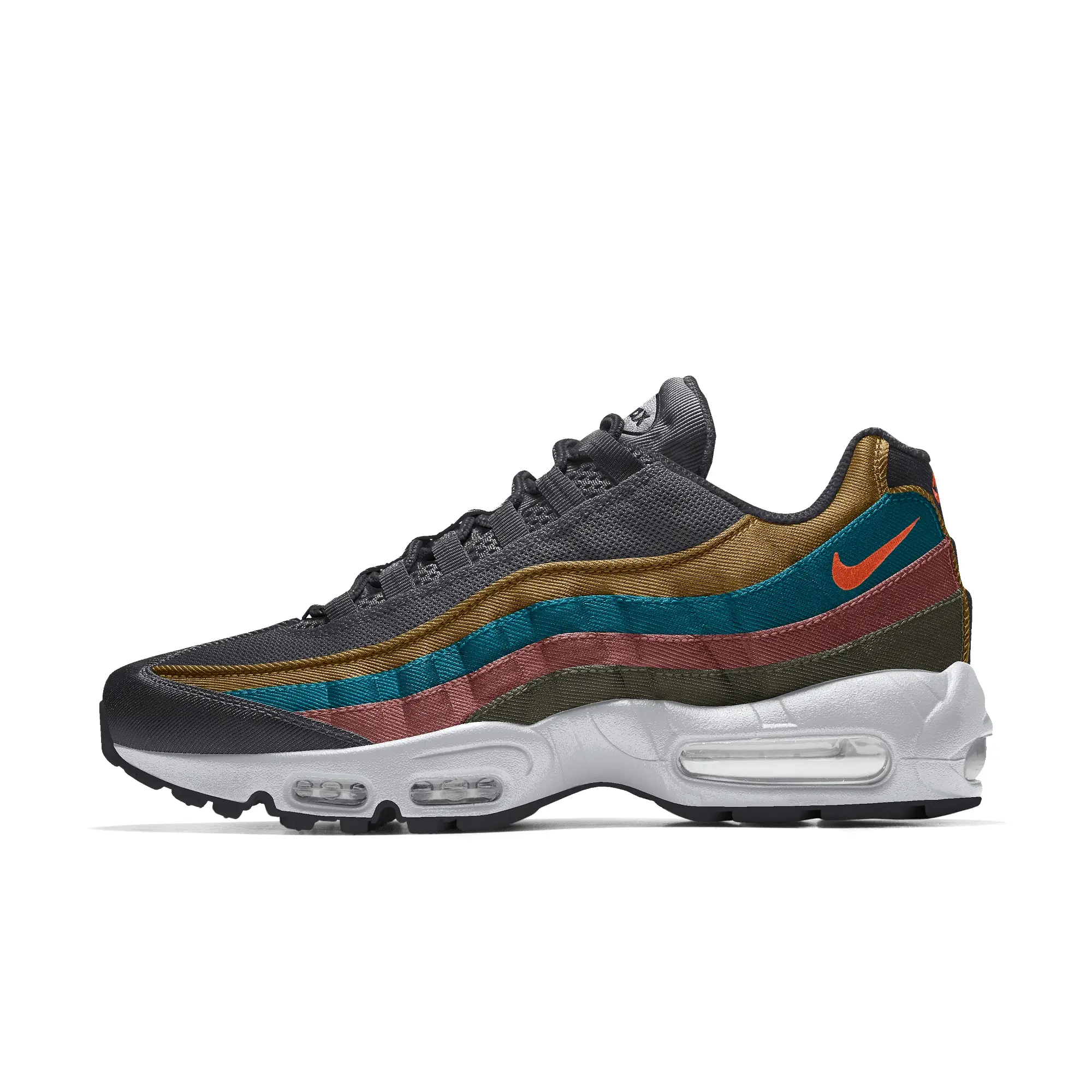 Nike Air Max 95 By You Custom Men's Shoe - Green - Leather